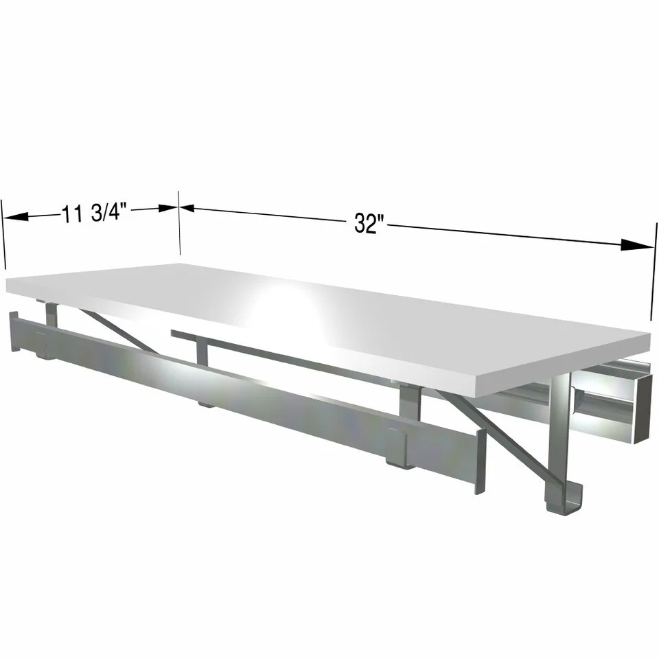 arrange a SPACE RCMSY Single Shelf-Hang Closet System