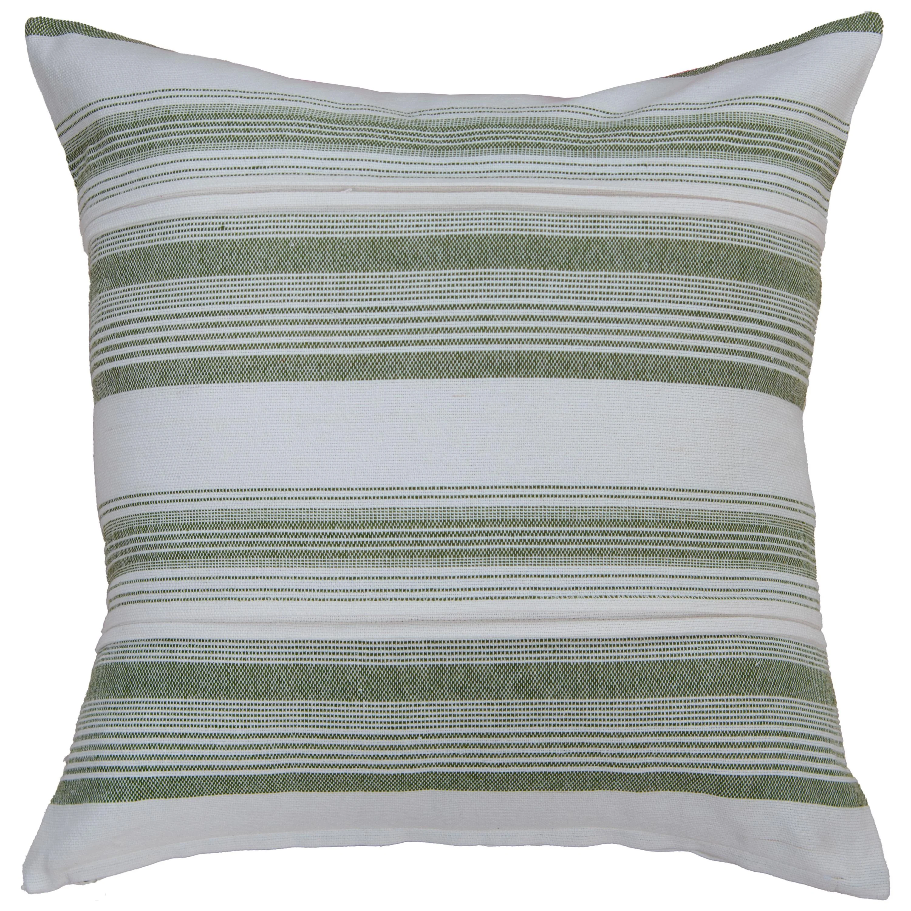 Woven Stripe Decorative Throw Pillow