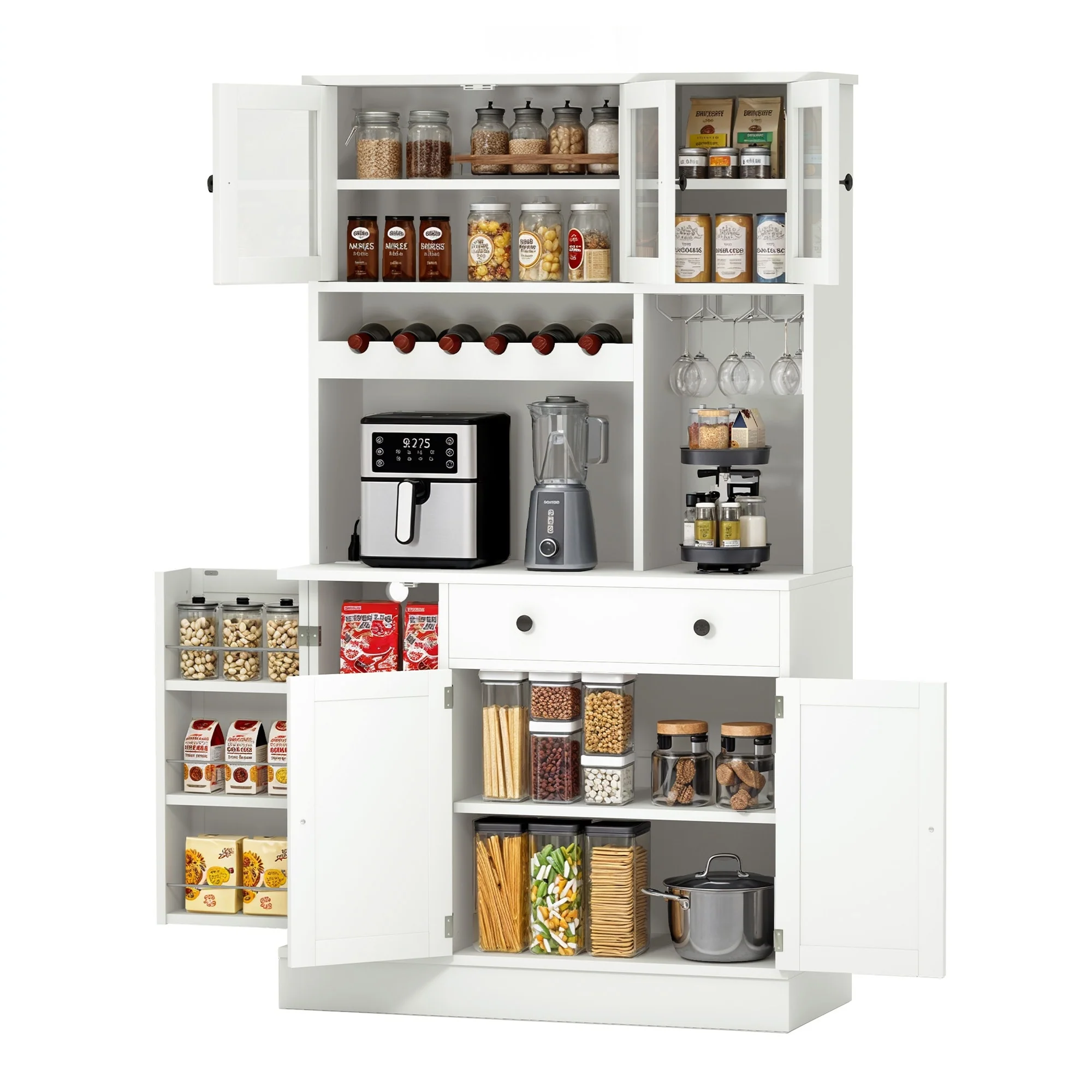 Moasis 71''H Kitchen Pantry Storage Cabinet - 40.9