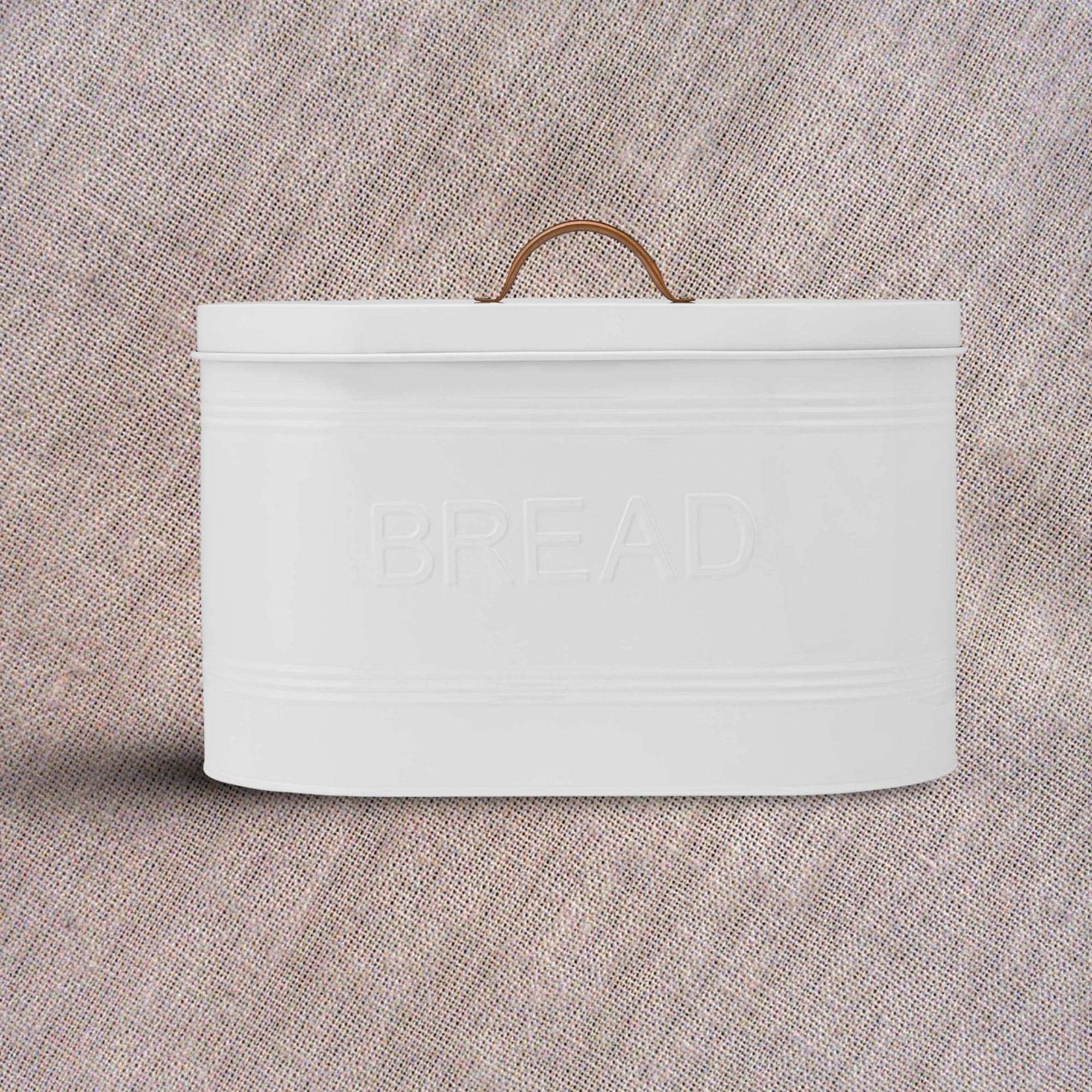 Amici Home Rustic Kitchen Galvanized Metal Bread Storage Bin 288 oz