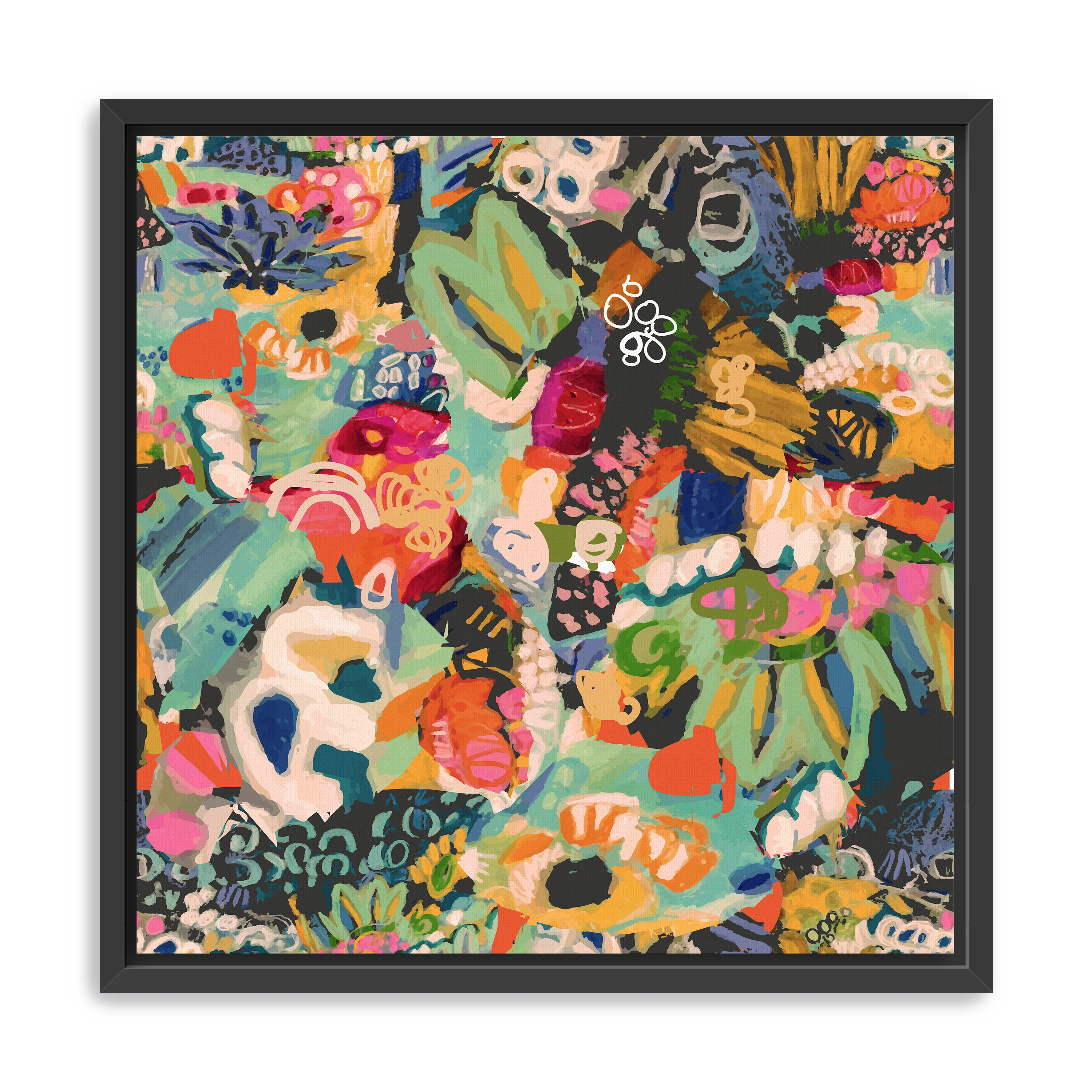 Bold Garden Canvas Giclee