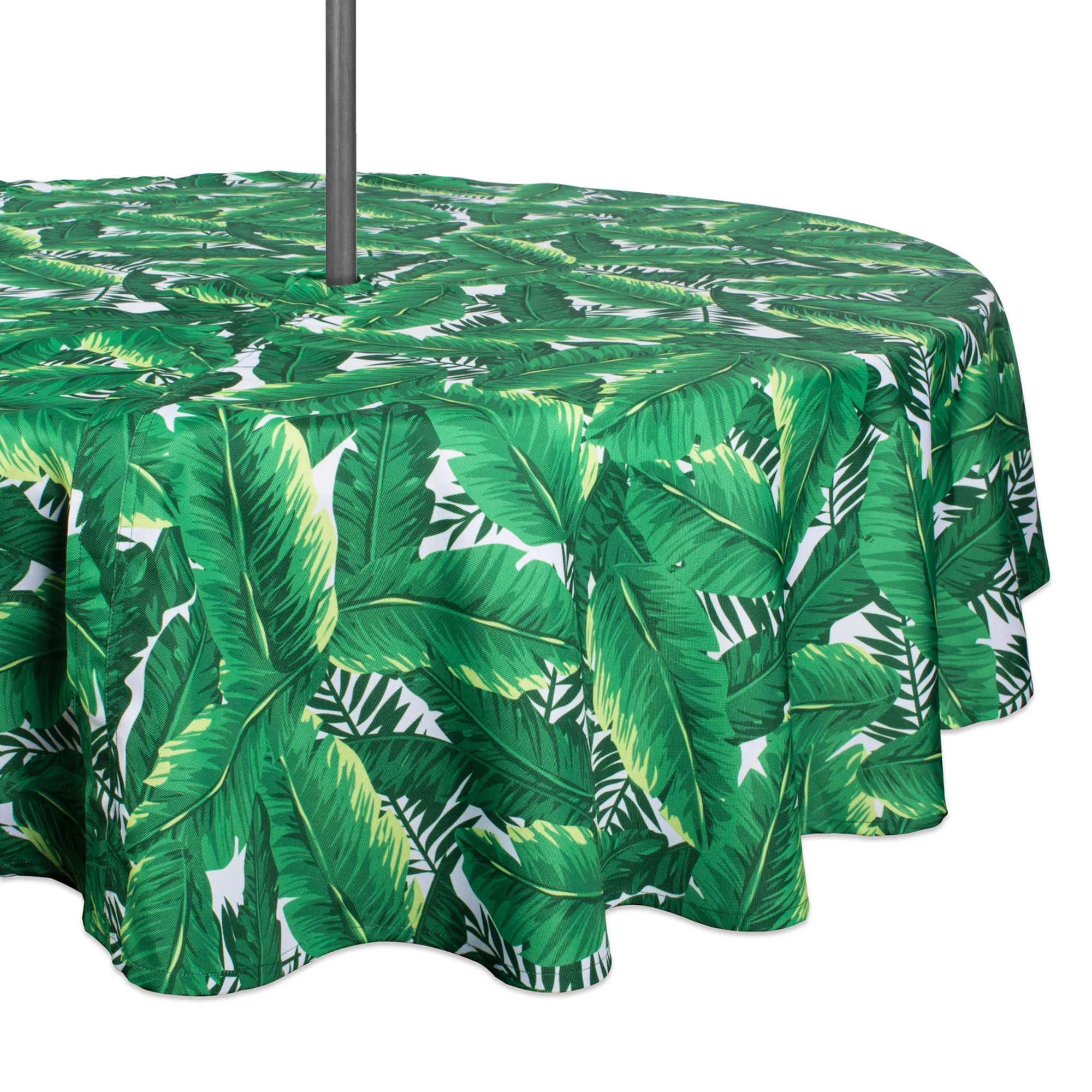 Banana Leaf Outdoor Tablecloth With Zipper
