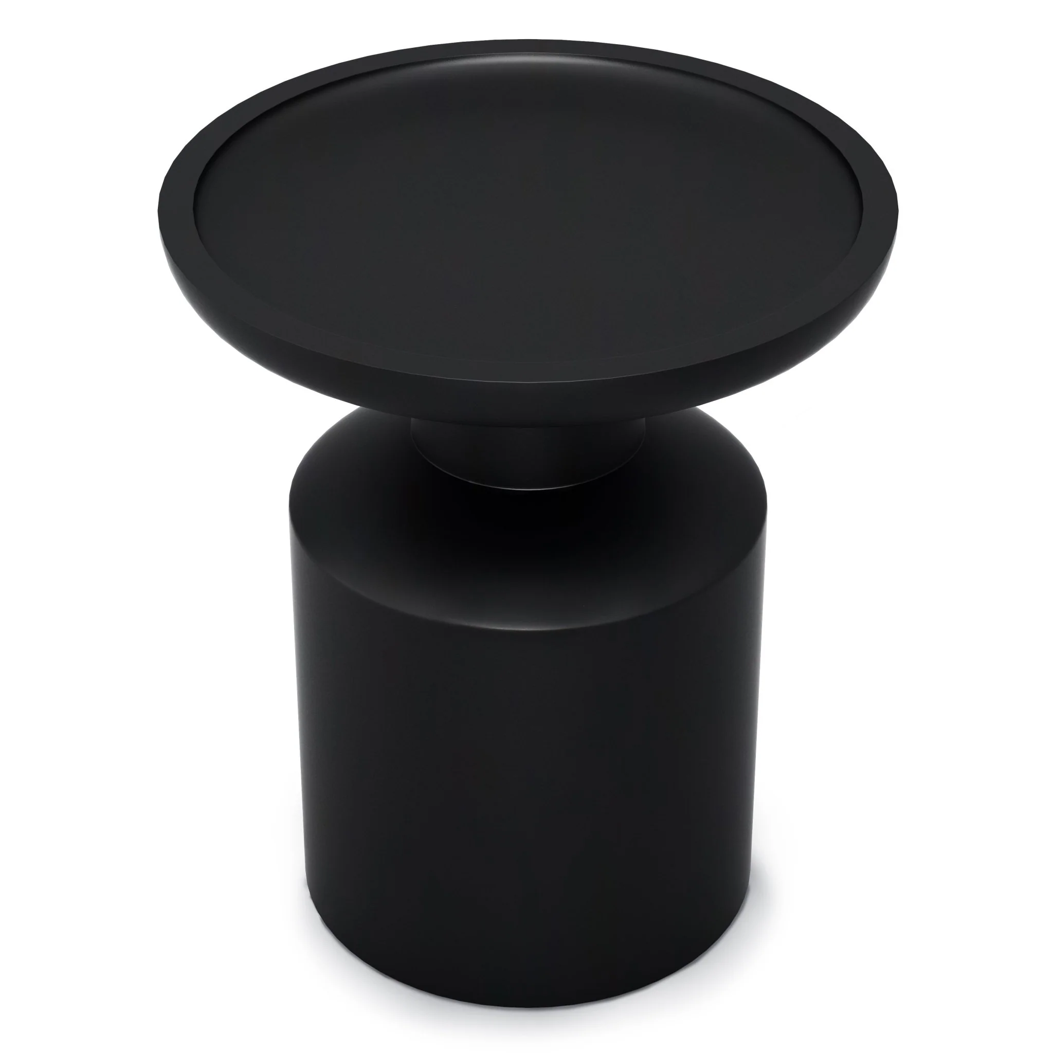 Focus Wooden Accent Table with Round Top