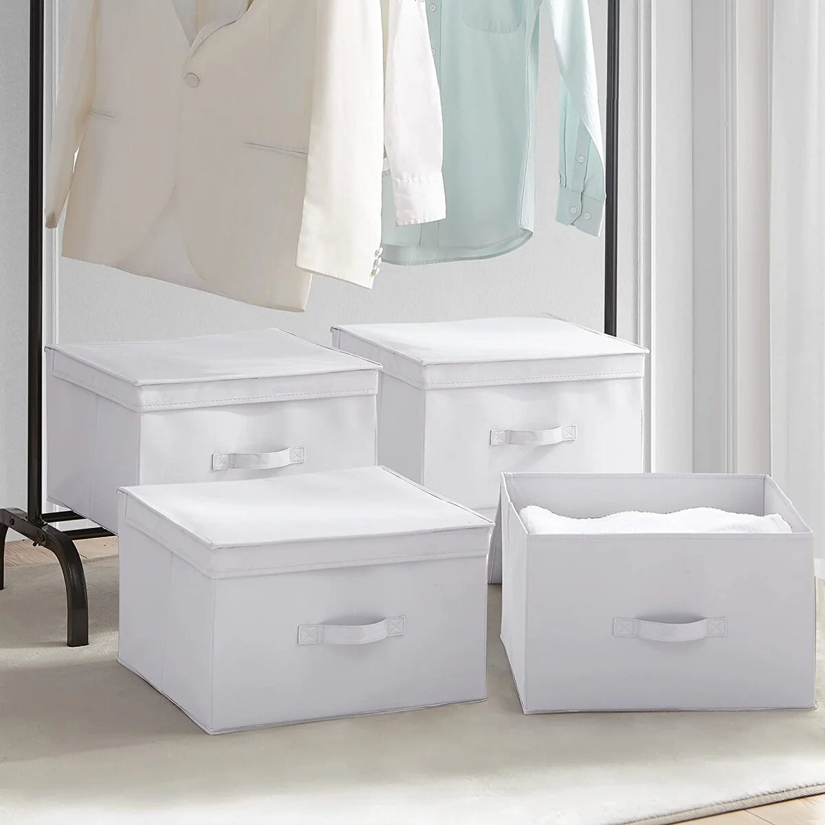 TUSK® Jumbo Storage Box (4-Pack) by DormCo