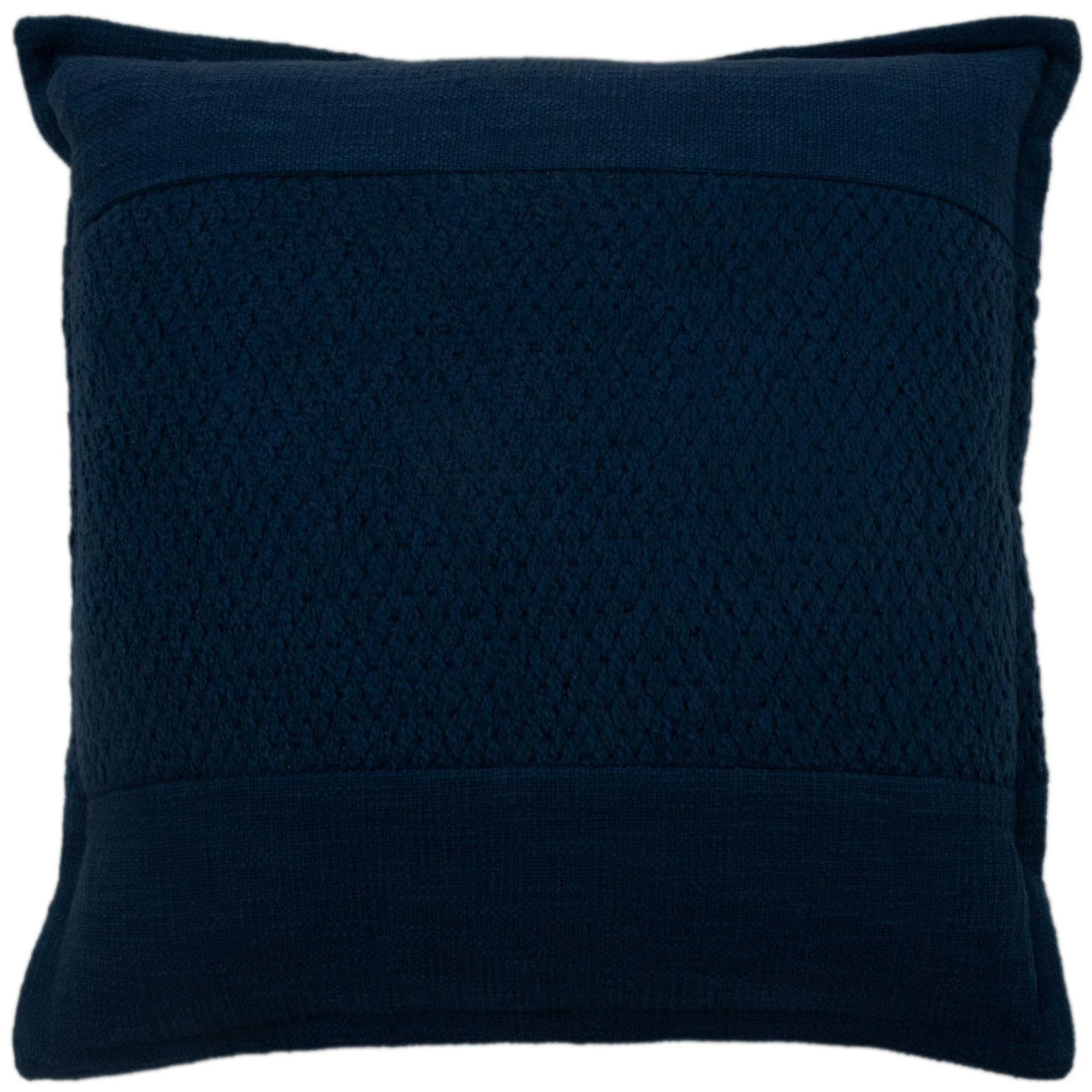 Woven Solid Down Alternative Decorative Throw Pillow