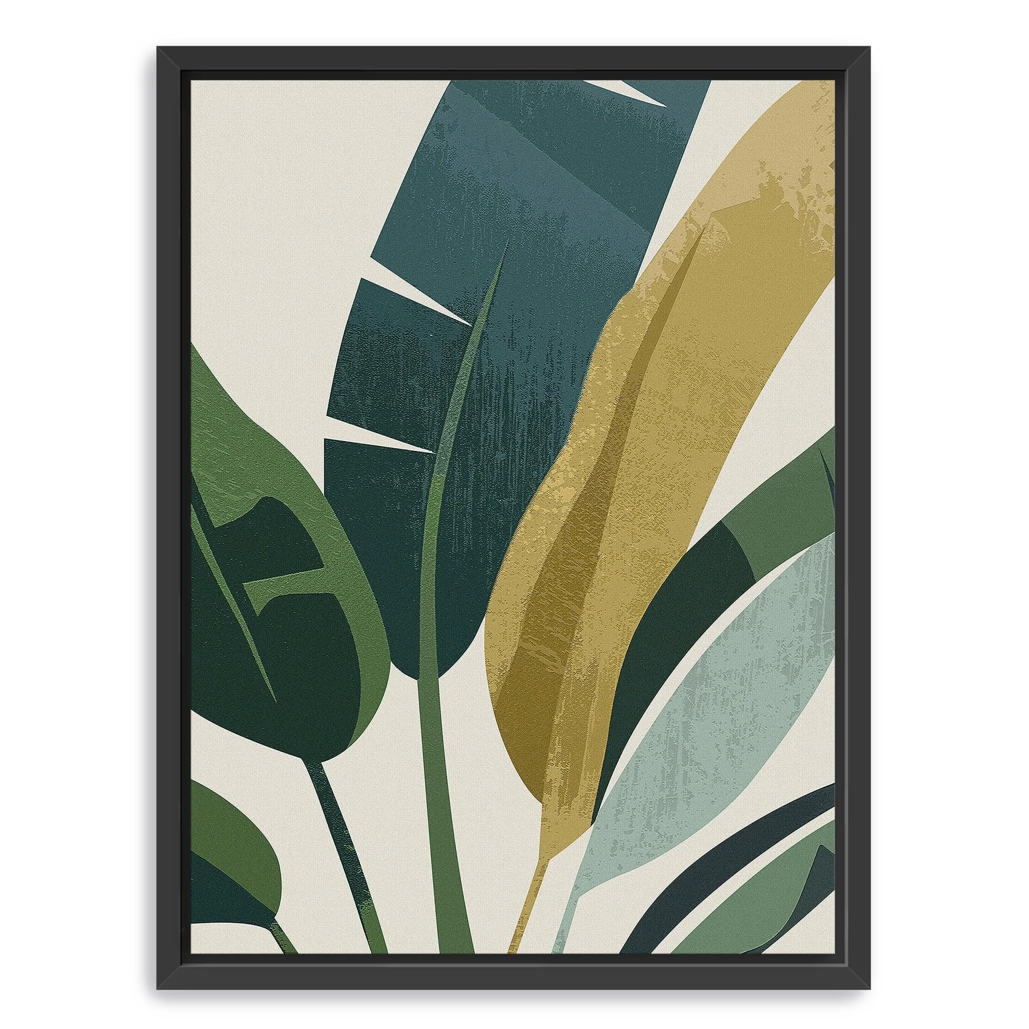 Banana Leaves Canvas Giclee Wall Art