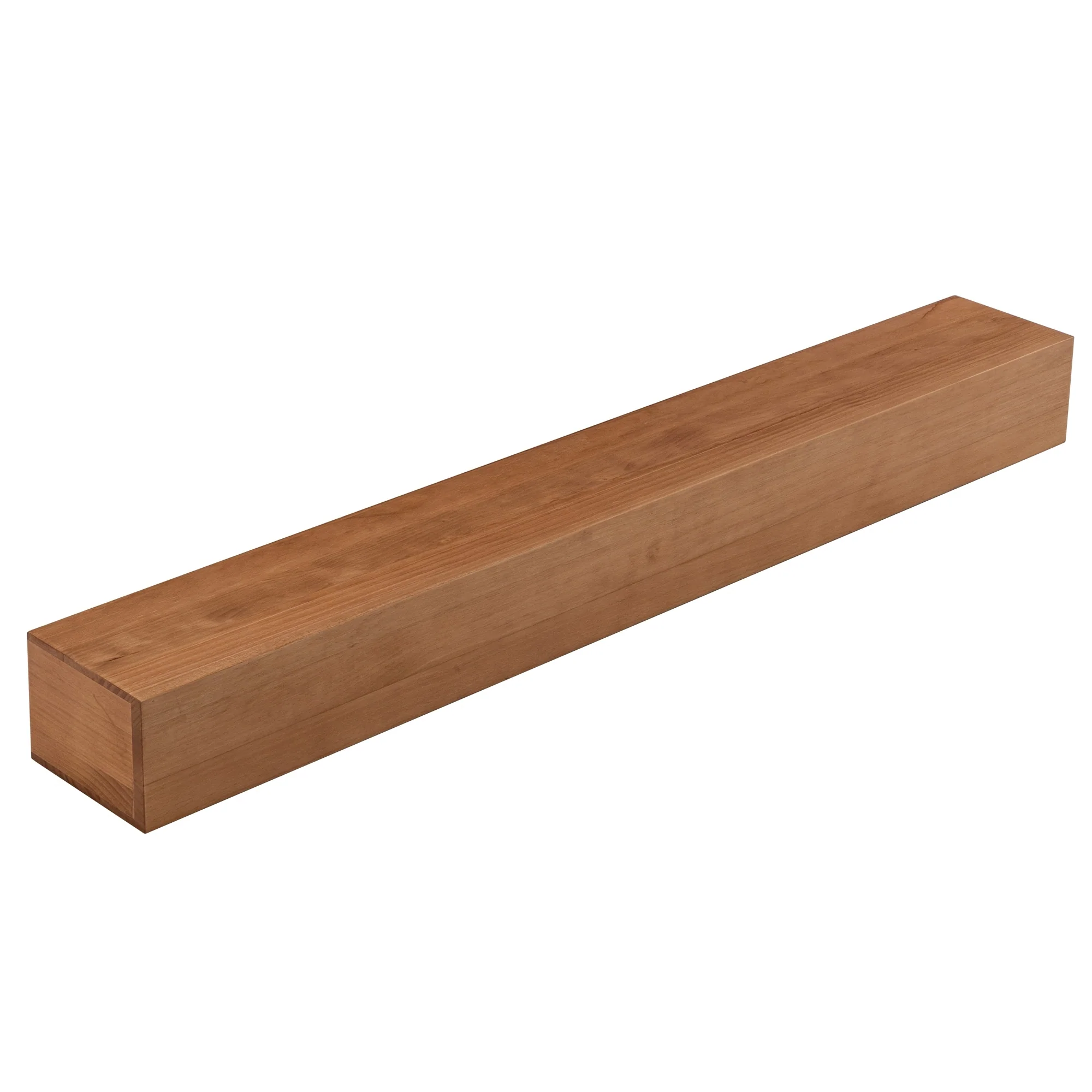 60'' Fireplace Mantel Wooden Wall Mounted Floating Shelf 8