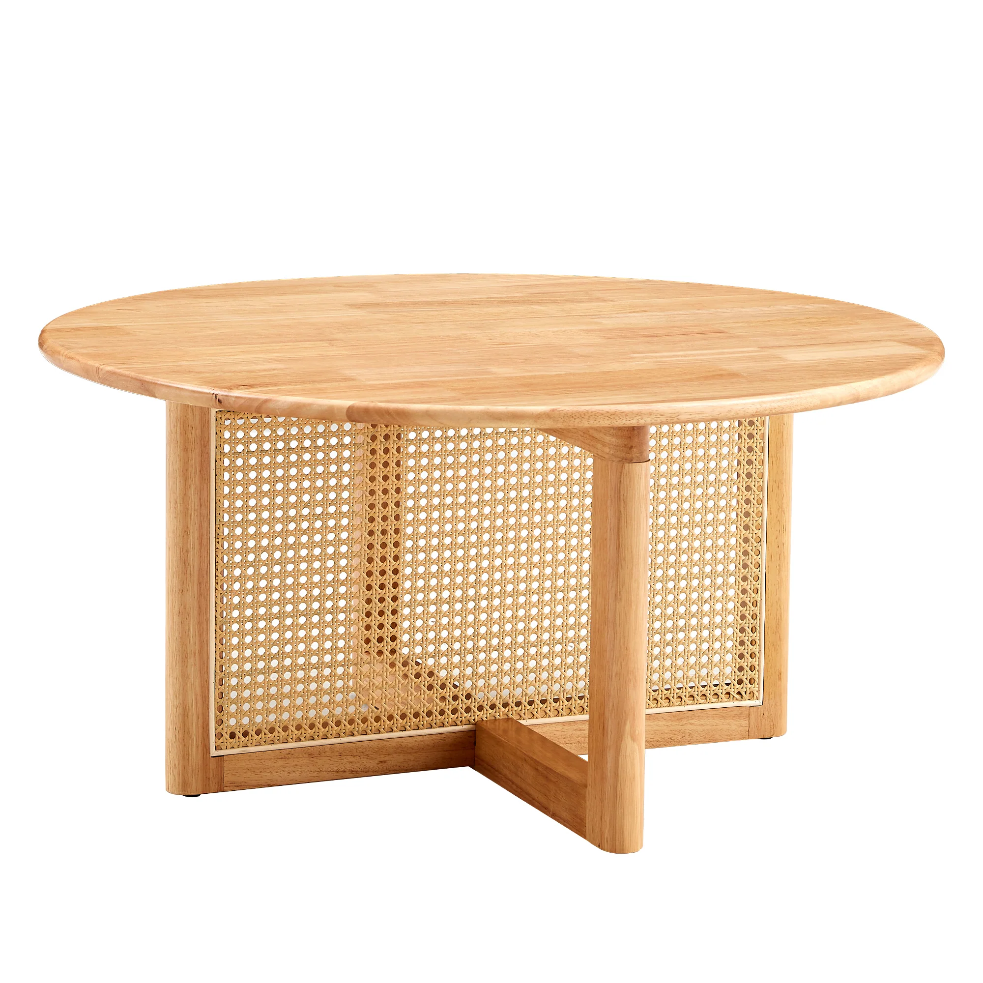 Naturally Elegant Wooden Coffee Table