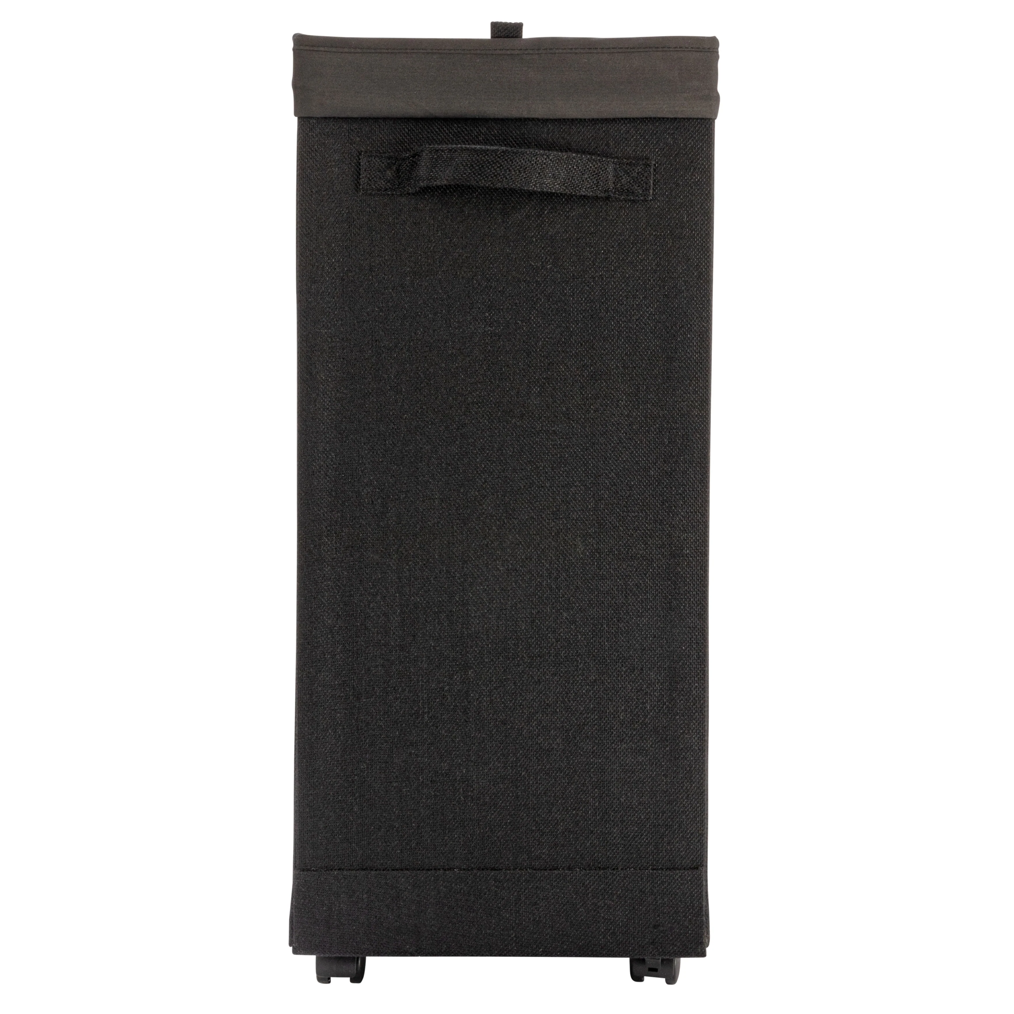 Household Essentials Collapsible Laundry Hamper with Liner and Lid - 10.0