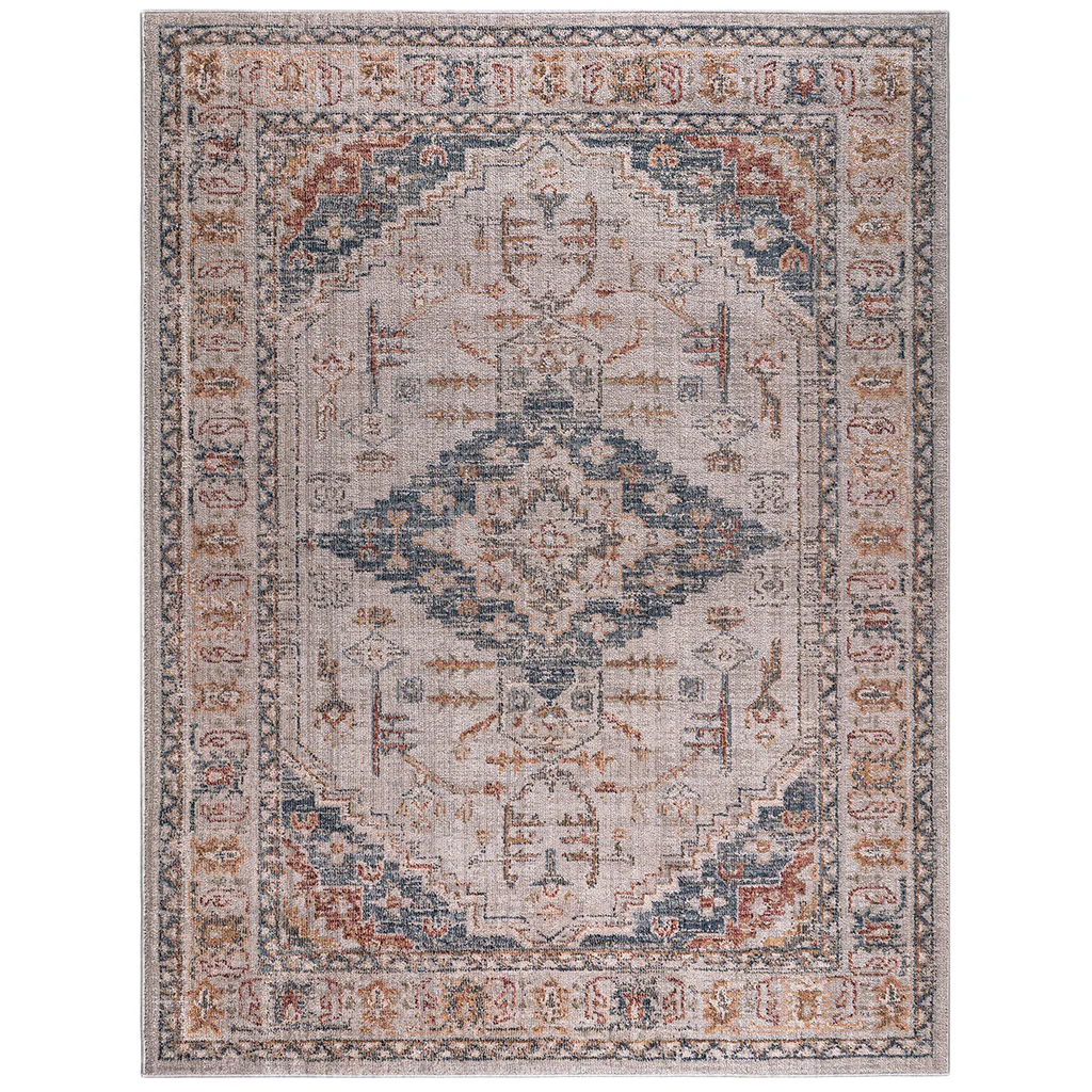 Enshroud Vintage Medallion Woven Area Rug