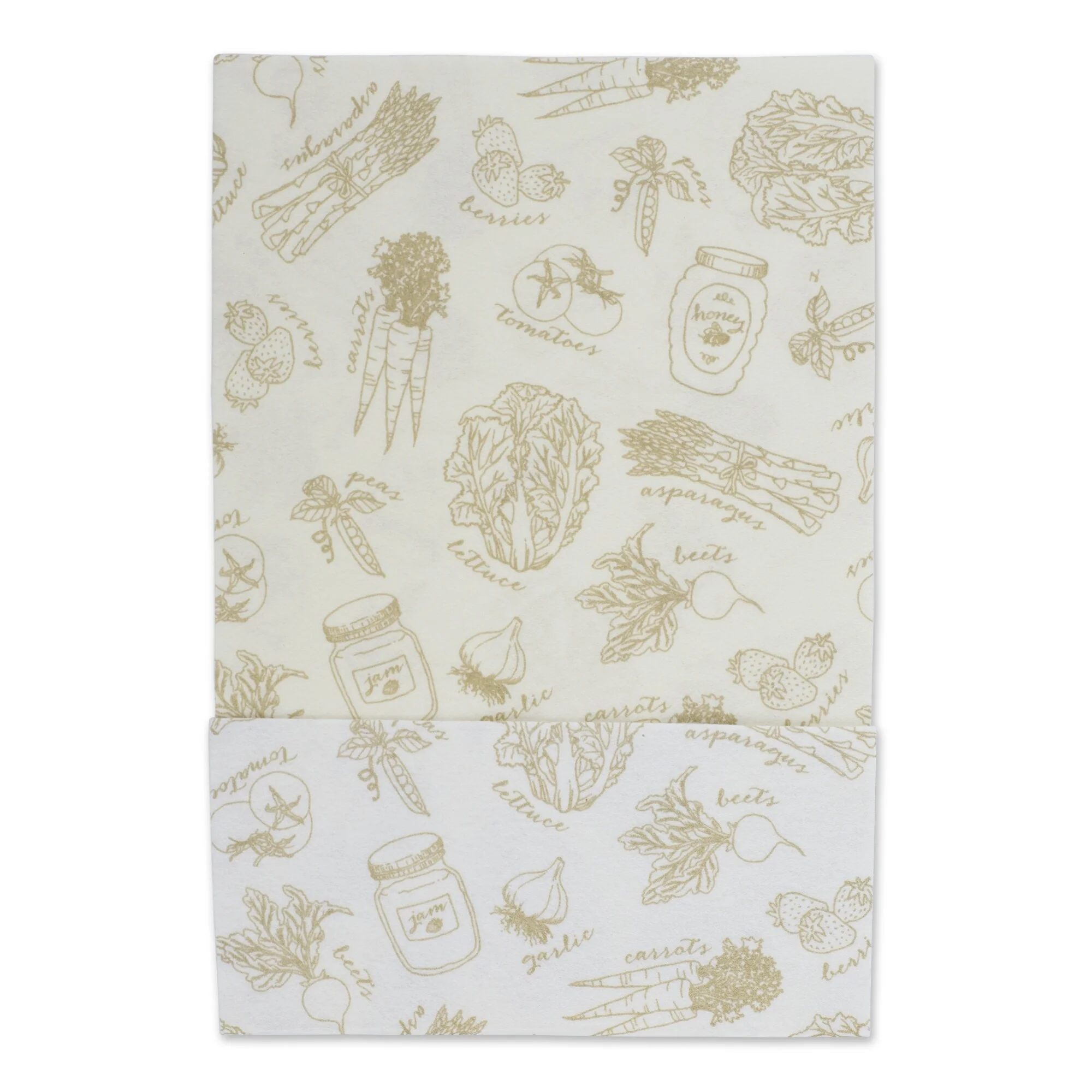 DII Nautical Blue Market Print Fridge Liner (Set of 6)