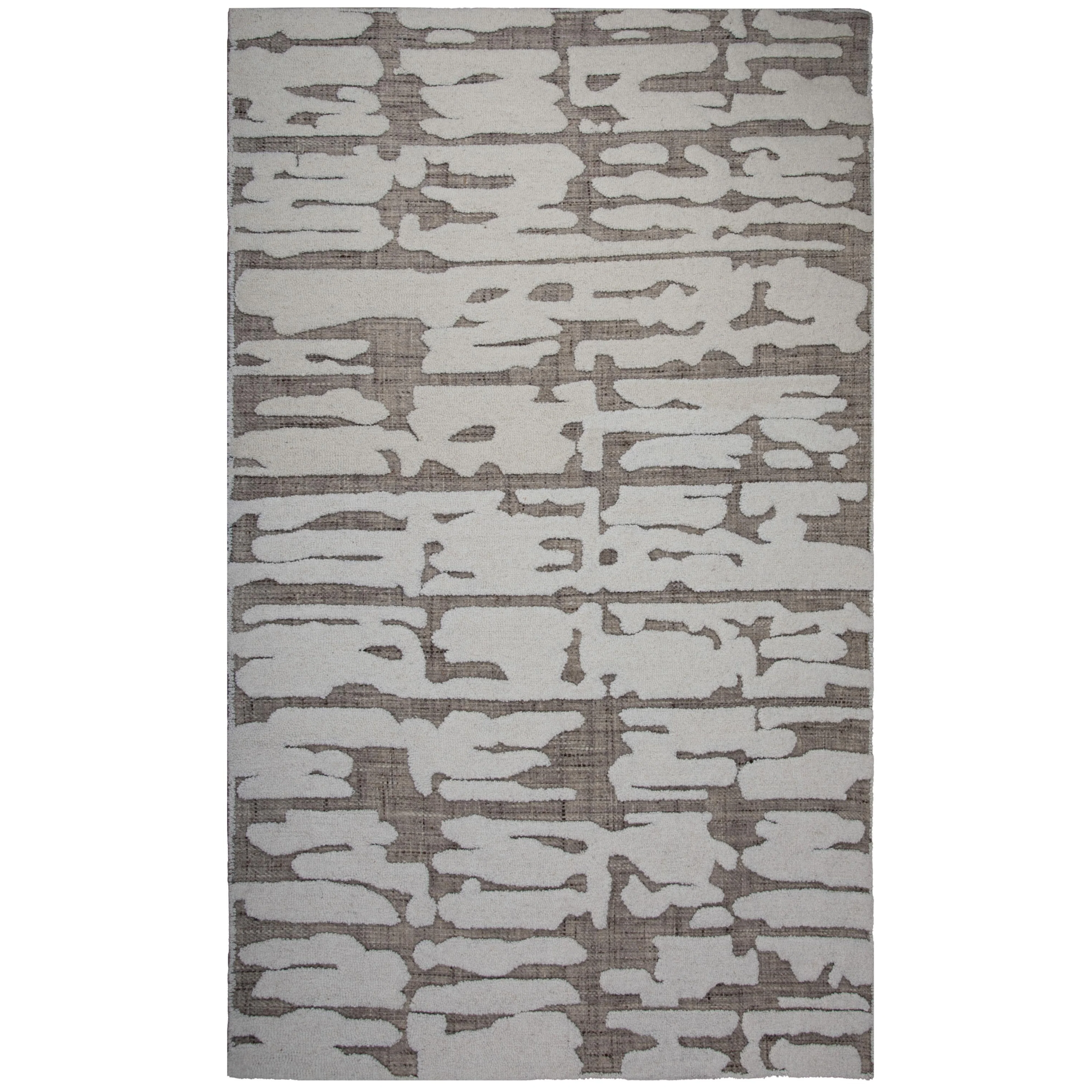 Bixby Hand Tufted 100% Wool Geometric Area Rug