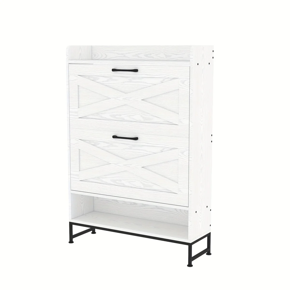 24 Pair Shoe Storage Cabinet