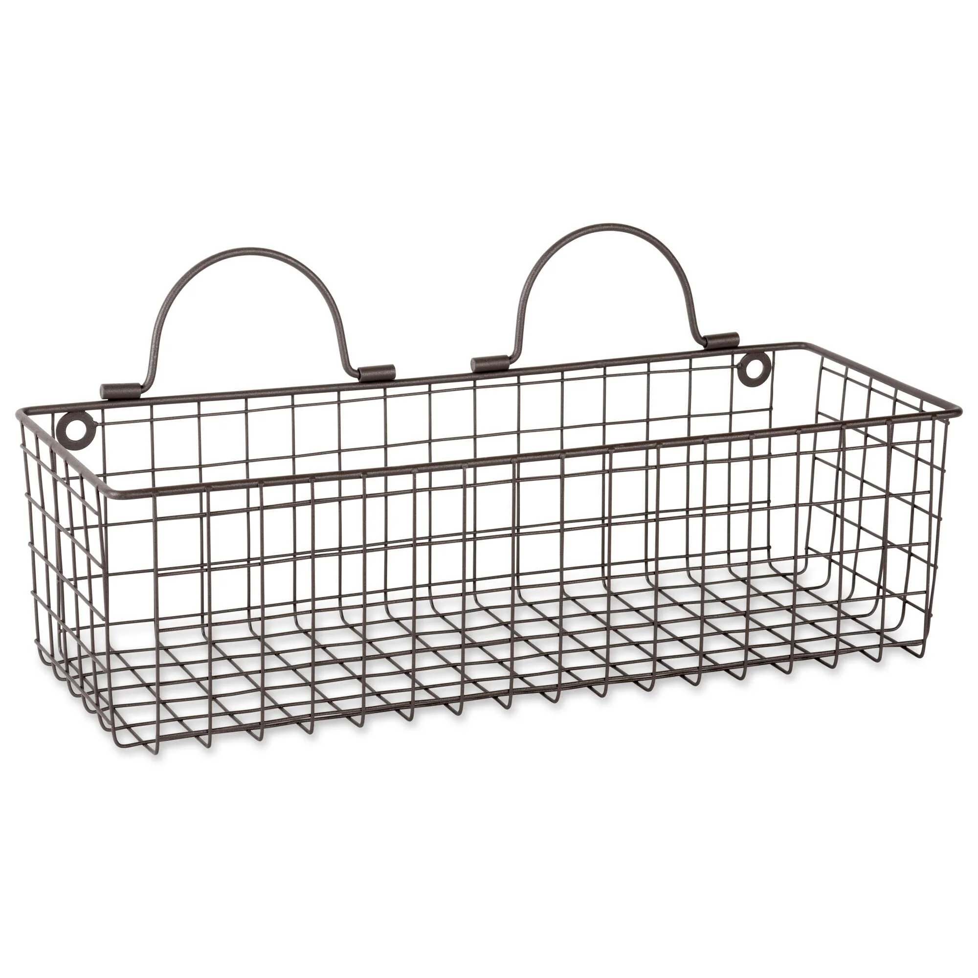 DII Wire Wall Basket(Set of 2) Grey