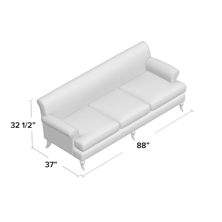 Harbour 88'' Upholstered Sofa