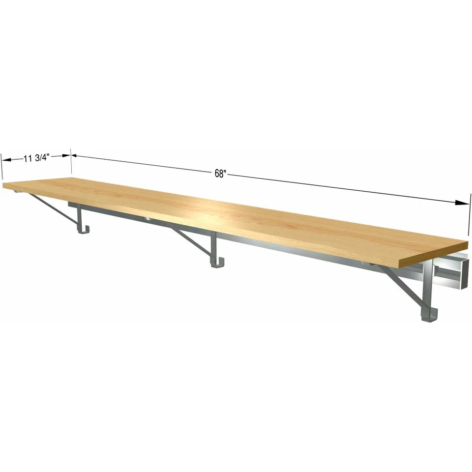 arrange a SPACE RCSS12 Single Wall Mounted Shelf (SHELF ONLY - no hang)