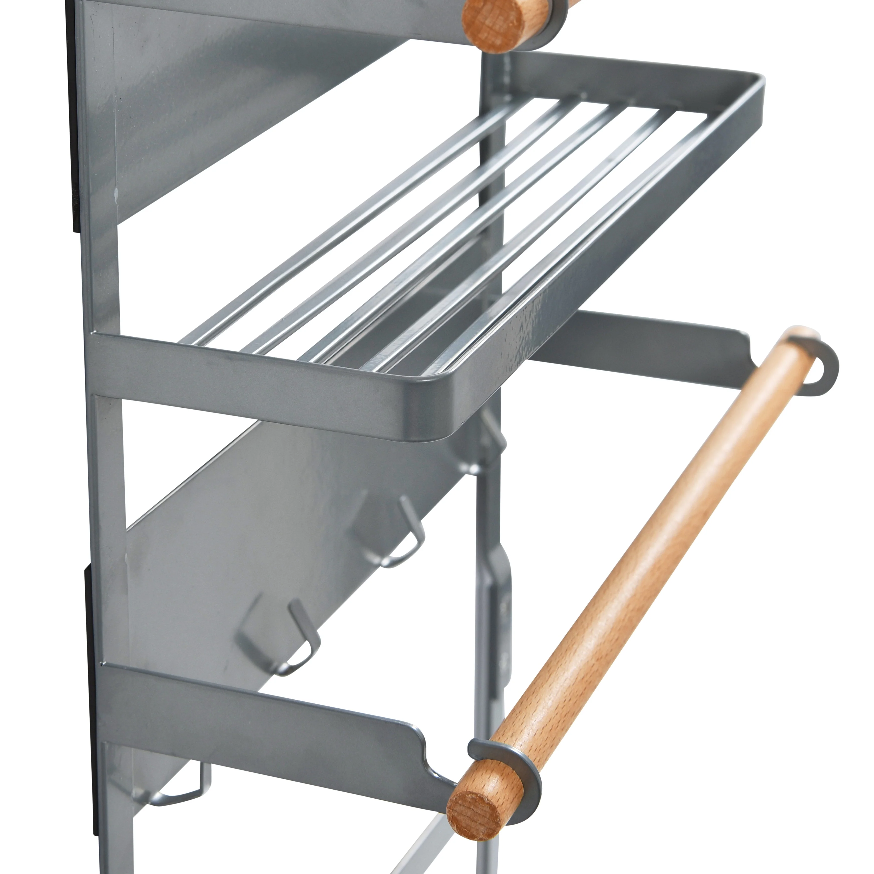 Household Essentials Metal Magnetic Organizer Rack
