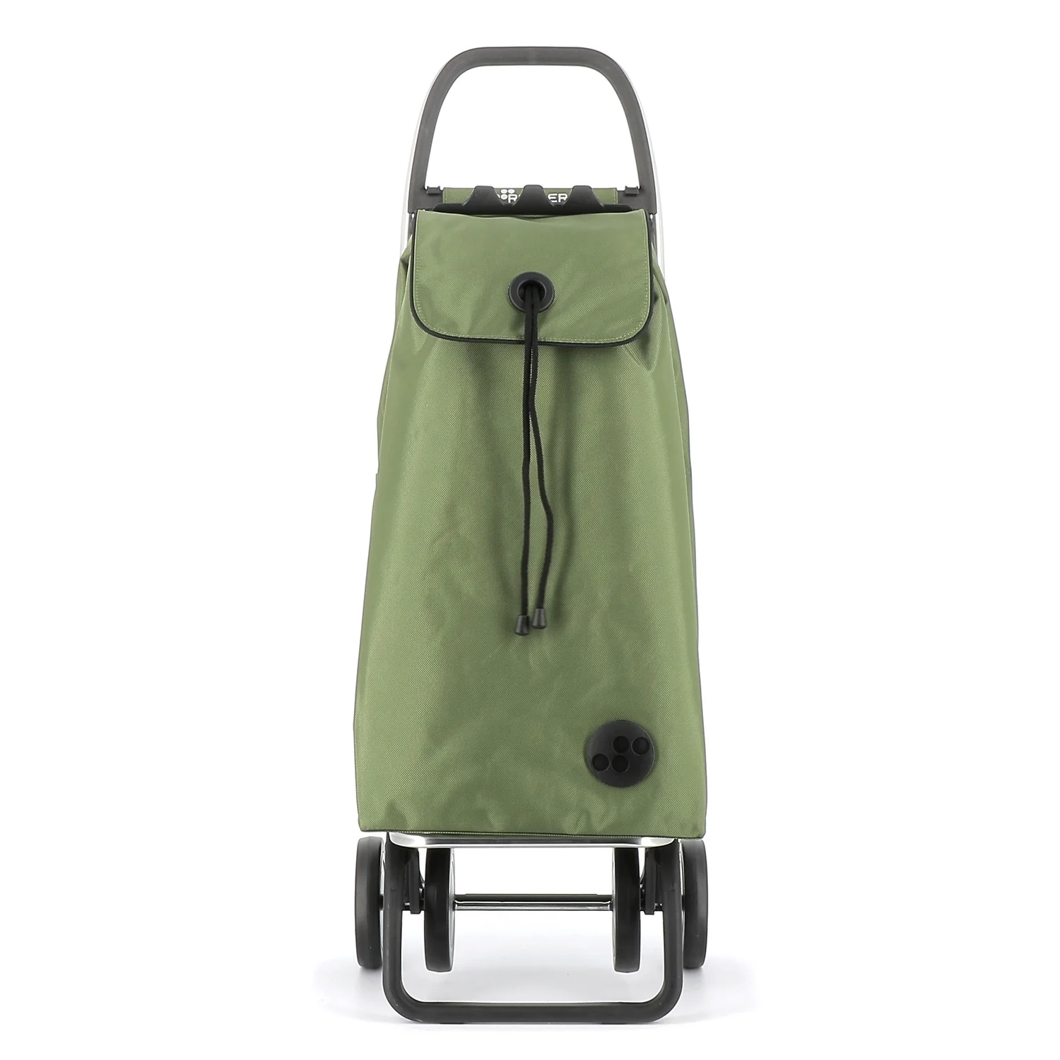 Rolser I-Max MF 4 Wheel Foldable Shopping Trolley - 15.35 in. W x 41.34 in. H x 12.6 in. D