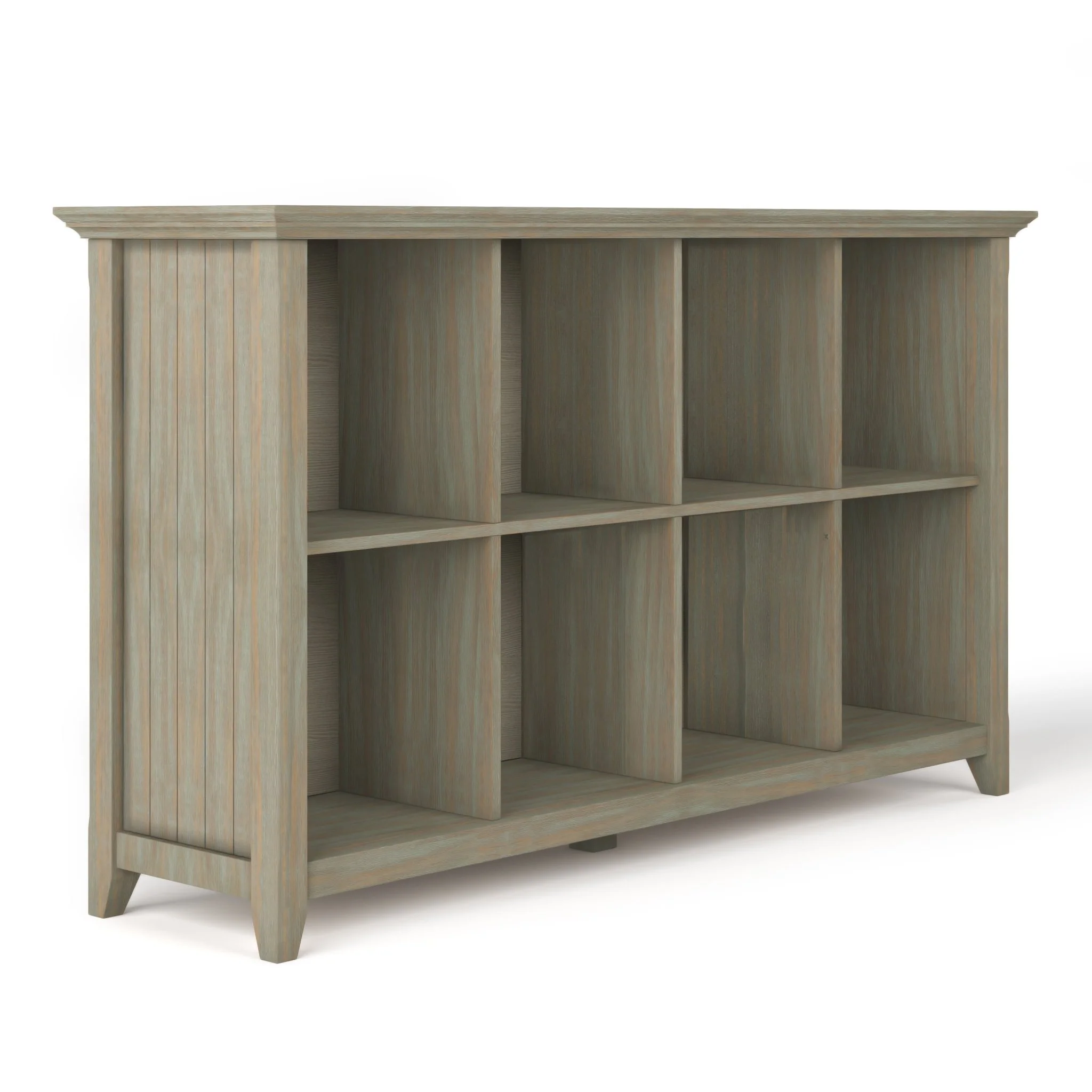 8-Cube Storage Cabinet with Tapered Legs