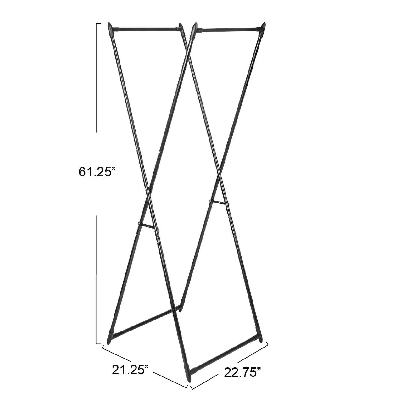 Household Essentials Valet Folding Clothes Rack