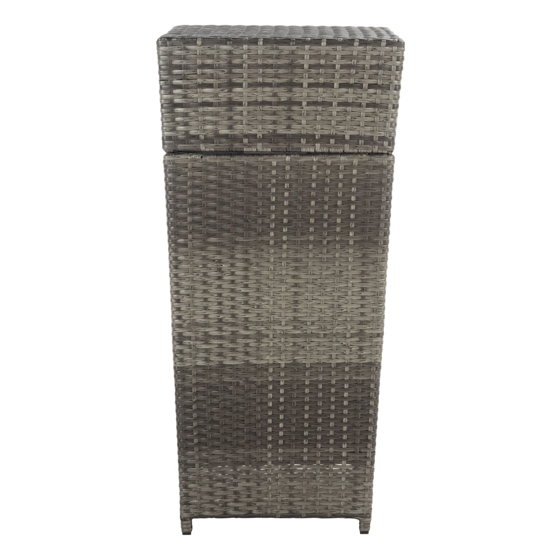 SAFAVIEH Outdoor Jennie Trash Bin (Fully Assembled)