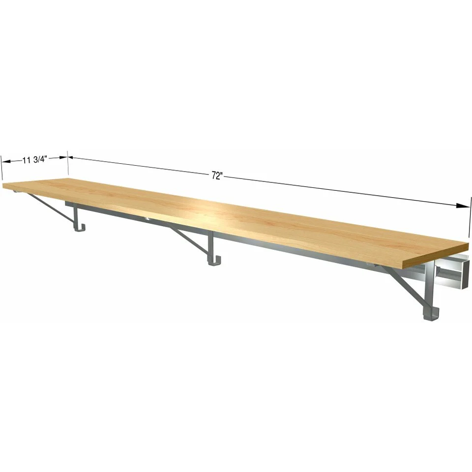 arrange a SPACE RCSS12 Single Wall Mounted Shelf (SHELF ONLY - no hang)