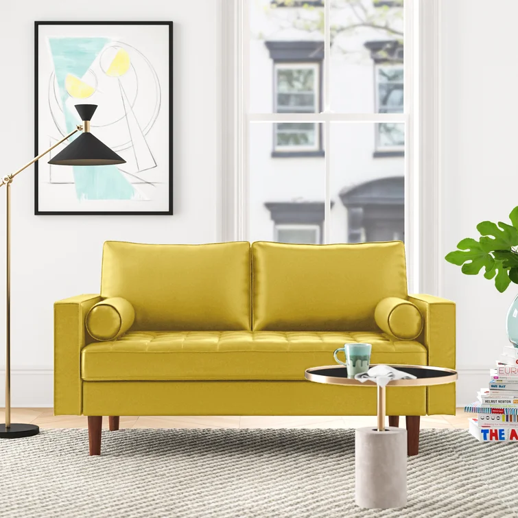 Ashfaq 57.87'' Upholstered Loveseat