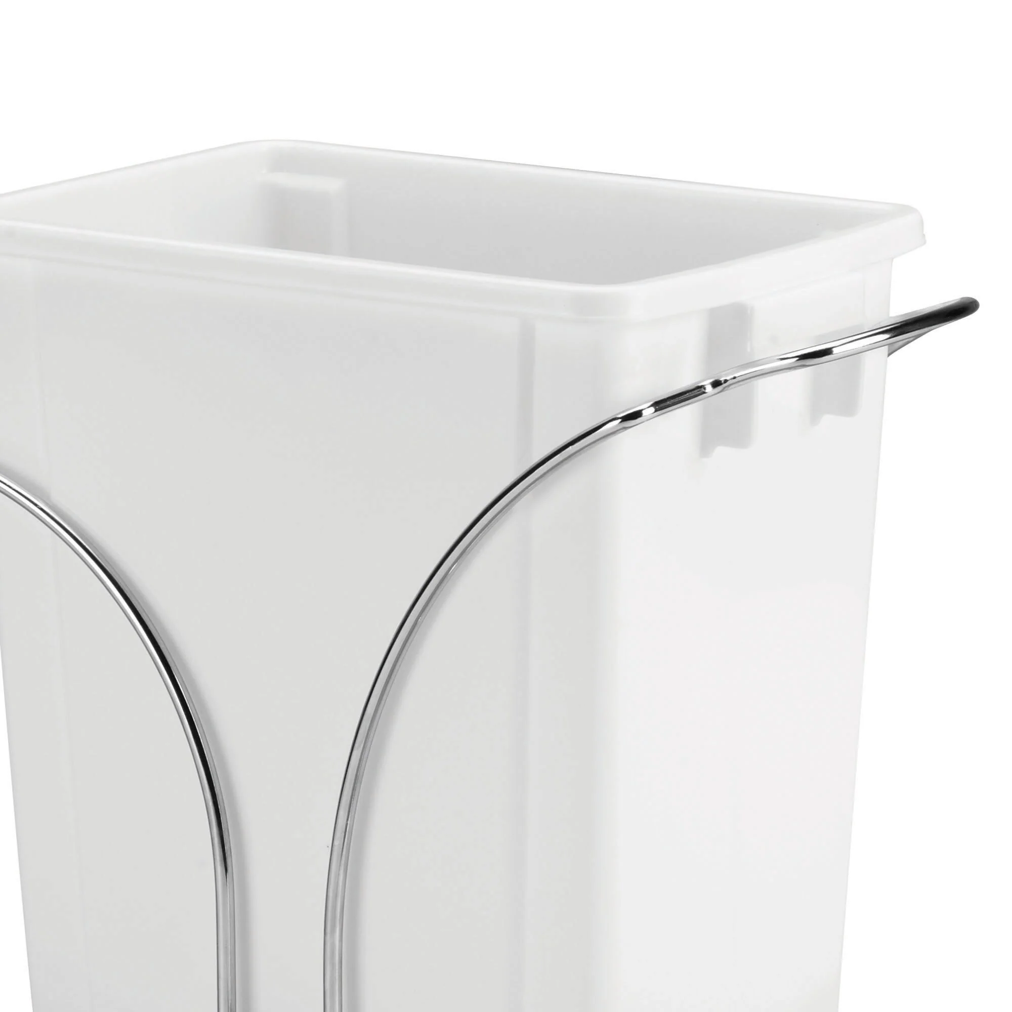 Household Essentials Pull Out Trash Can with Under-Cabinet Caddy