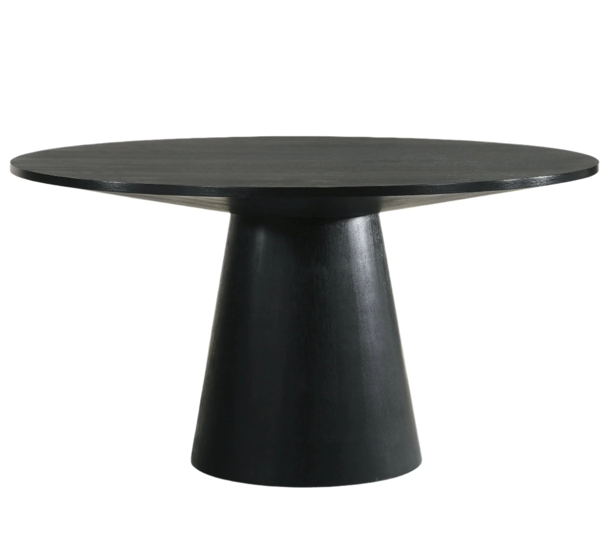 Round Dining Table with Pedestal Base