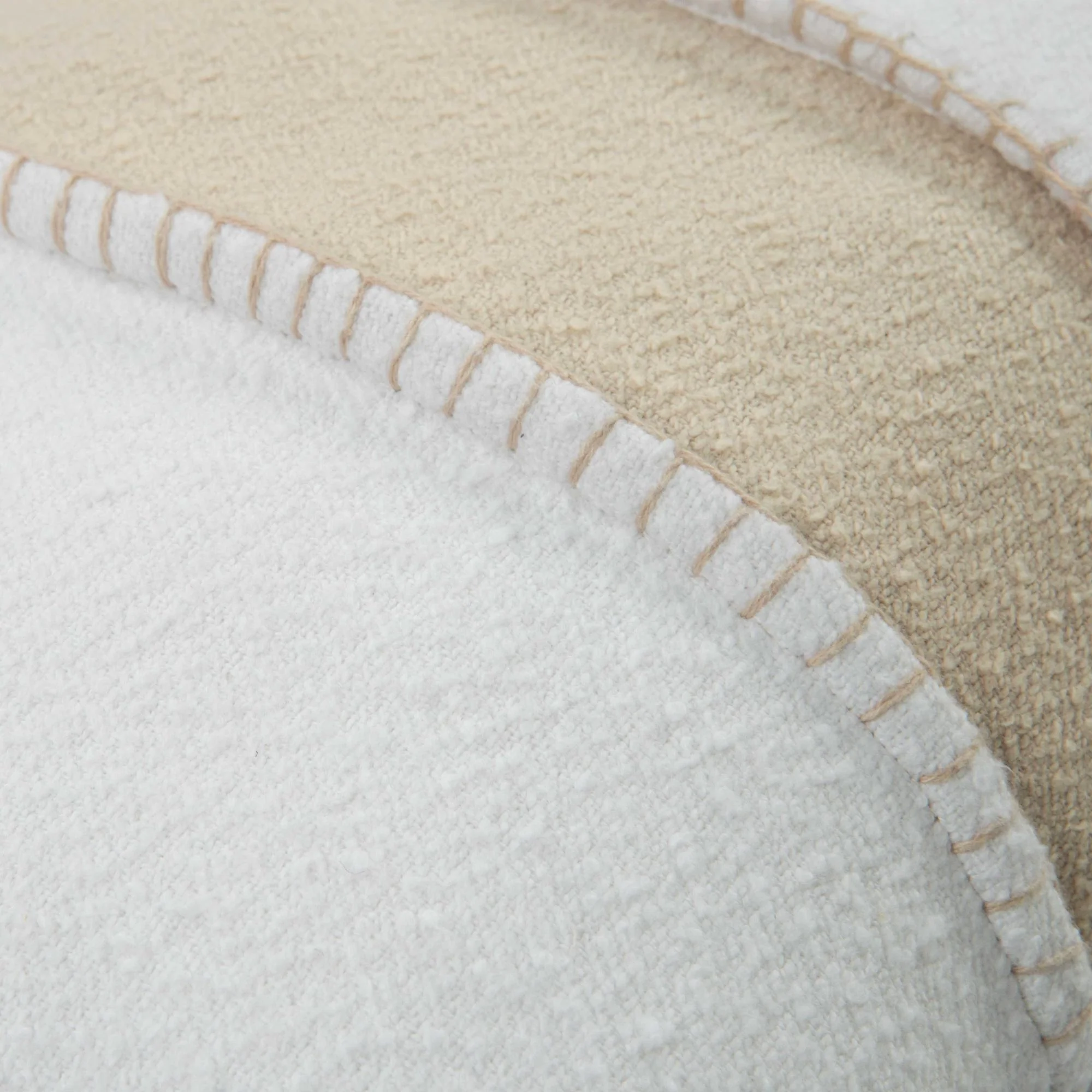 Woven 100% Cotton Stripe Decorative Throw Pillow