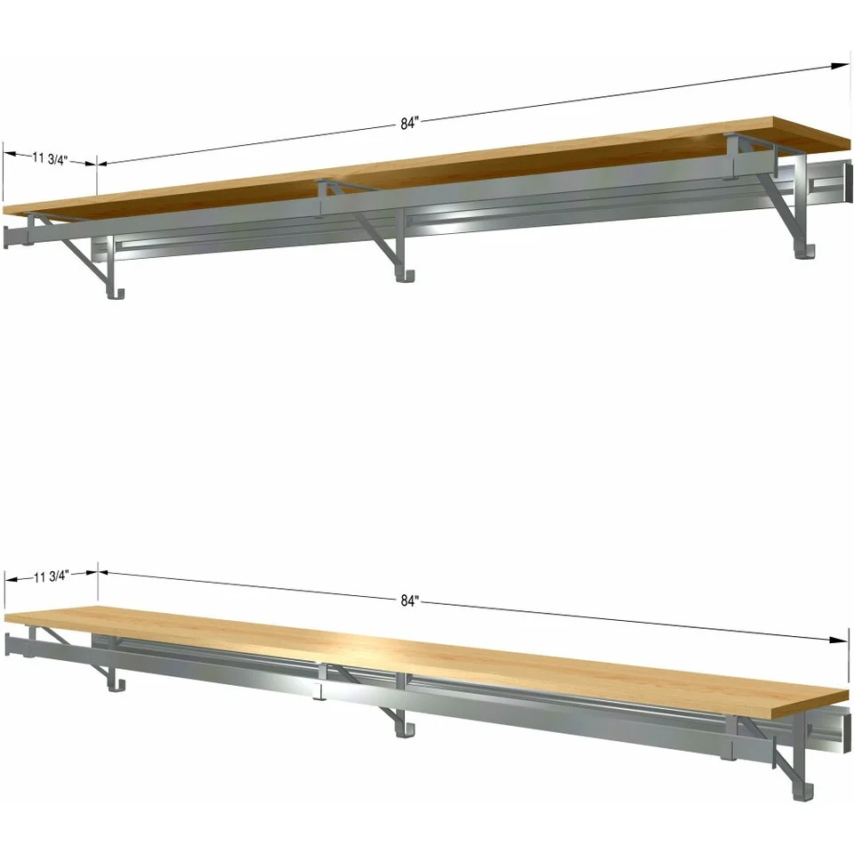 arrange a SPACE RCMBX Double Shelf-Hang Closet System