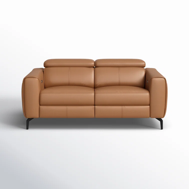 Gonsalez 70'' Upholstered Power Reclining Loveseat