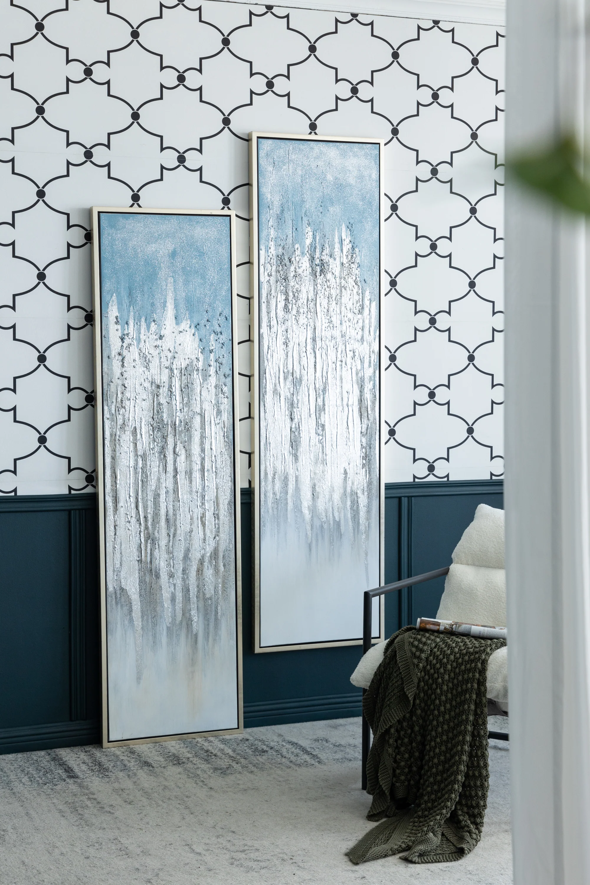 Dhalia Ombre Wall Art