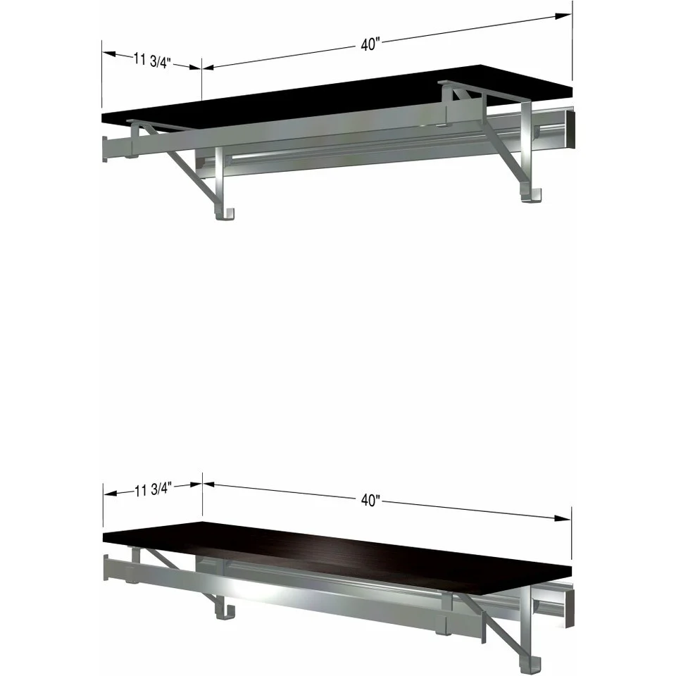 arrange a SPACE RCMBX Double Shelf-Hang Closet System