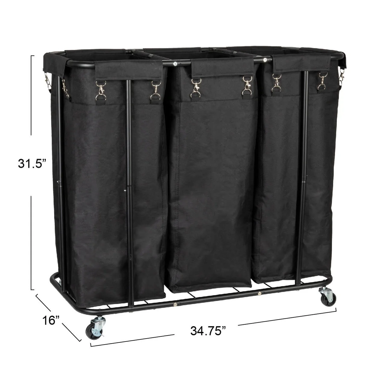 Household Essentials Laundry Cart