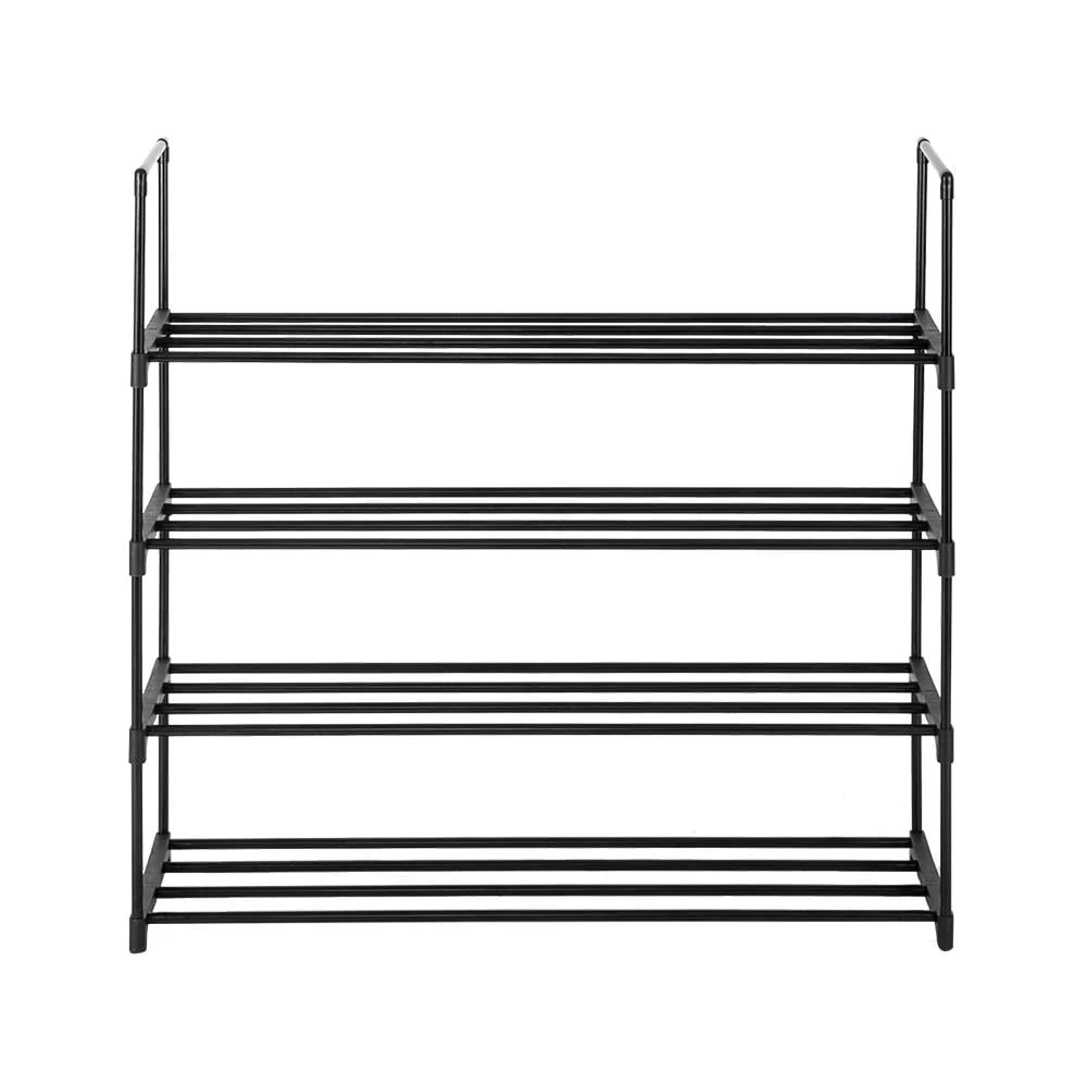 4-Tier Shoe Rack Metal Shoe Tower 20-Pair Shoe Storage Organizer