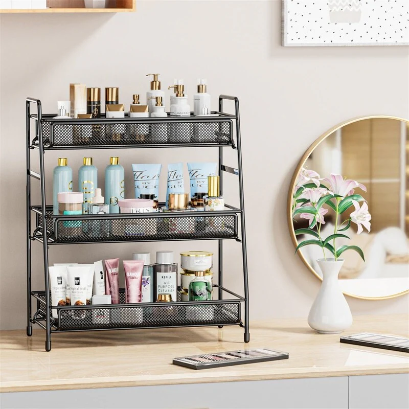 Bathroom Countertop Organizer Shelf - 7