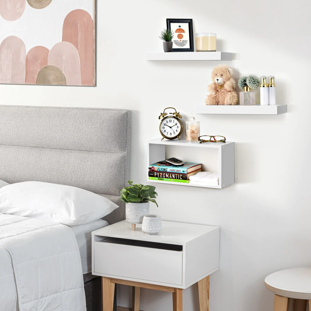 Sorbus Floating Shelves for Wall Set of 3 - 16