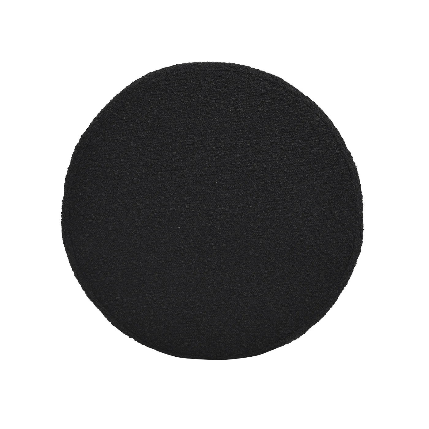 Capstone Oversized Round Ottoman with Hidden Storage Compartment