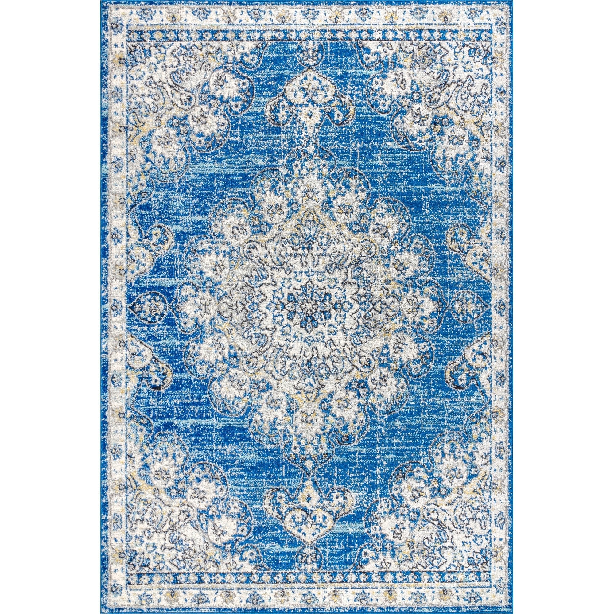 Bohemian FLAIR Boho Vintage Medallion Area Rug