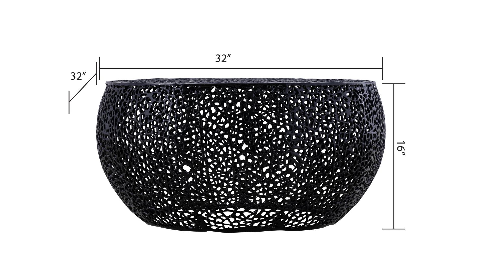 Evergreen Round Coffee Table