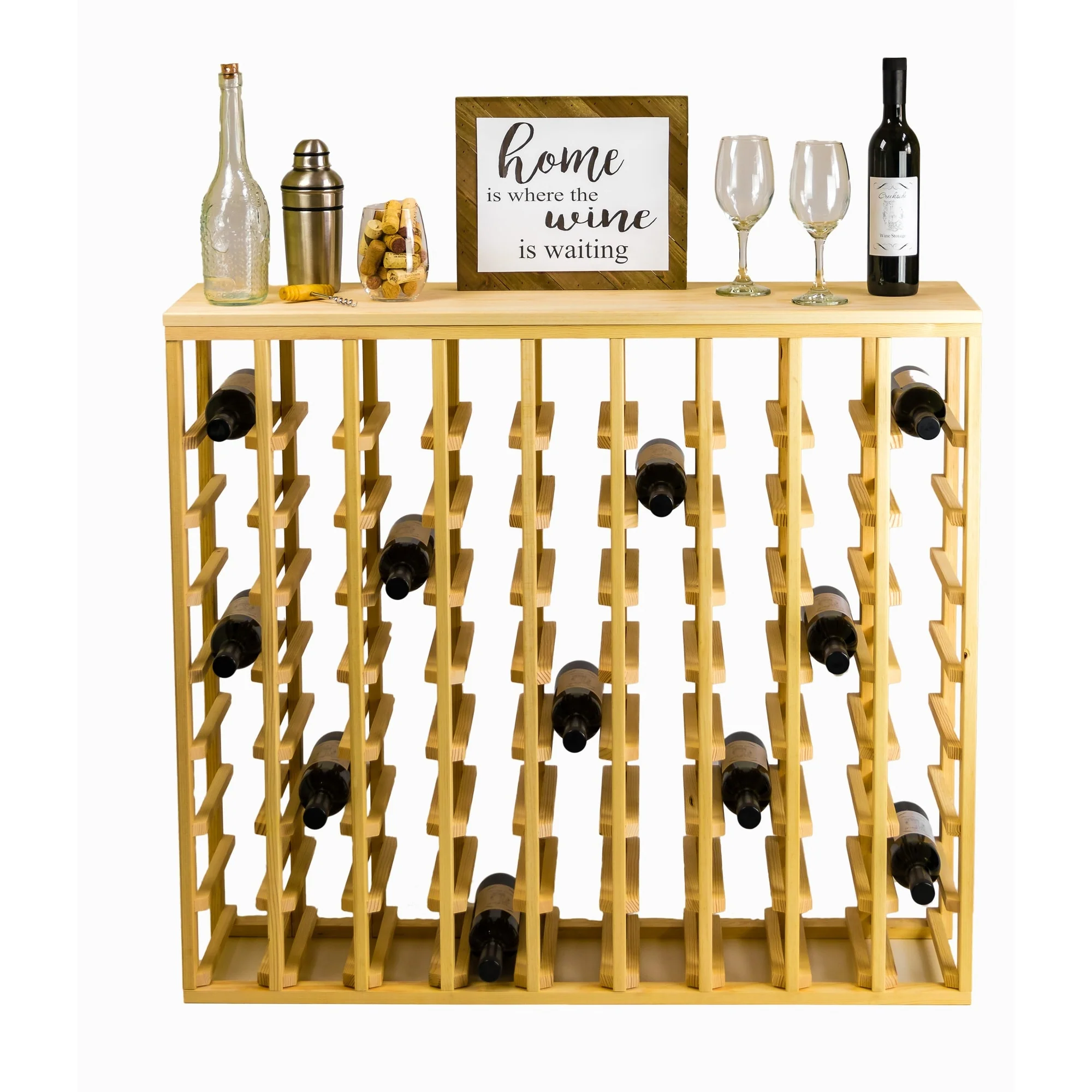 Creekside 72 Bottle Table Top Wine Rack