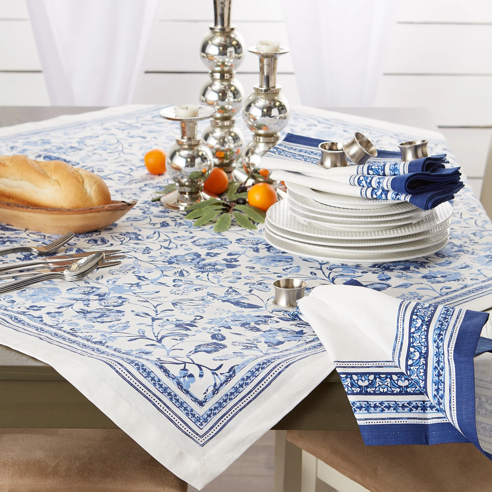 Madiera Print Tablecloth