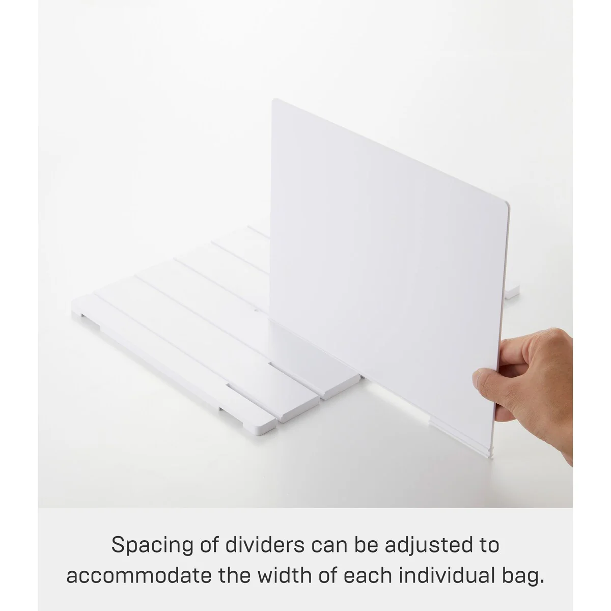 Yamazaki Home Handbag Organizer (Set of 2), ABS Plastic - L 9.45 x W 12.52 x H 8.27 inches