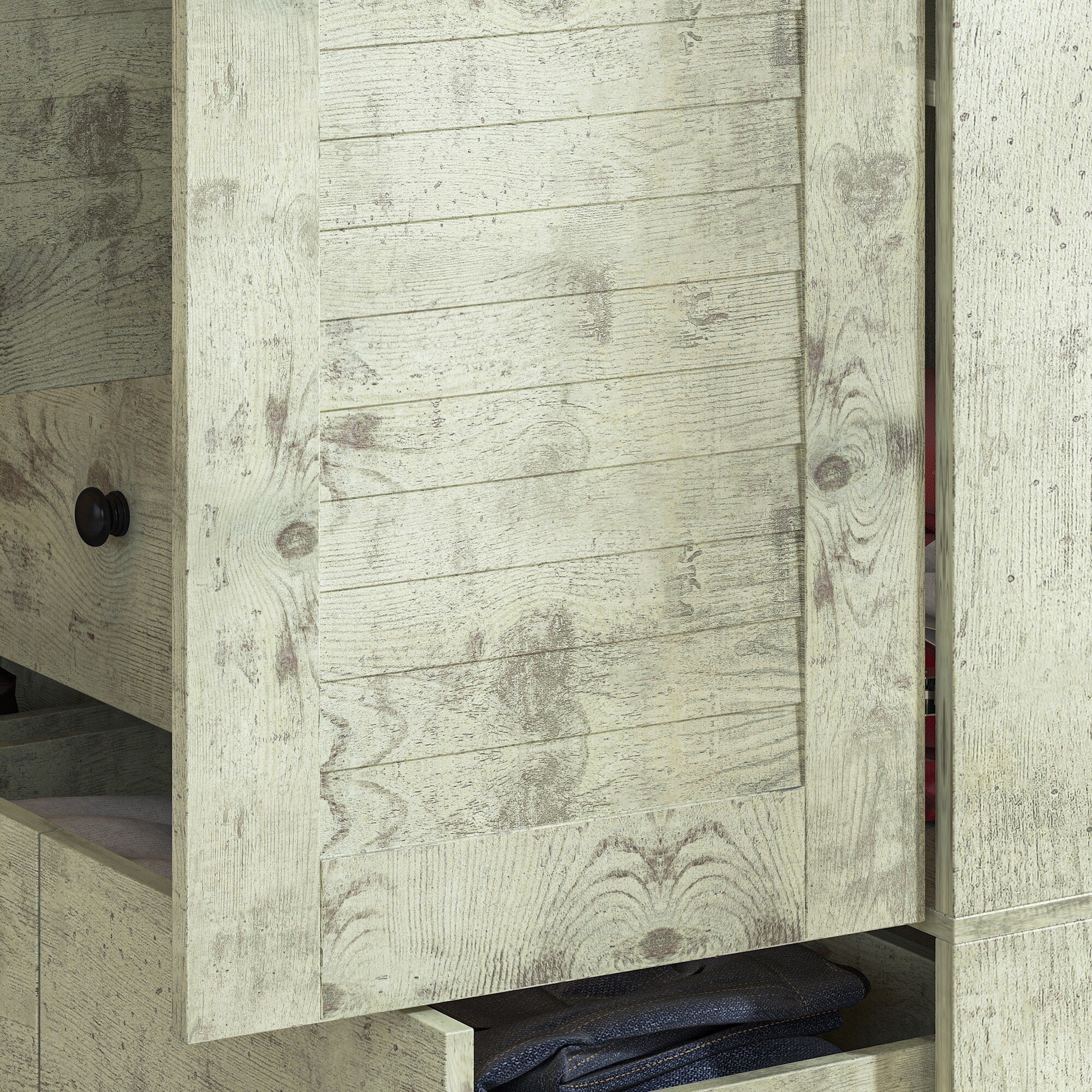 Contemporary Modern Freestanding Wardrobe Armoire Closet, 70