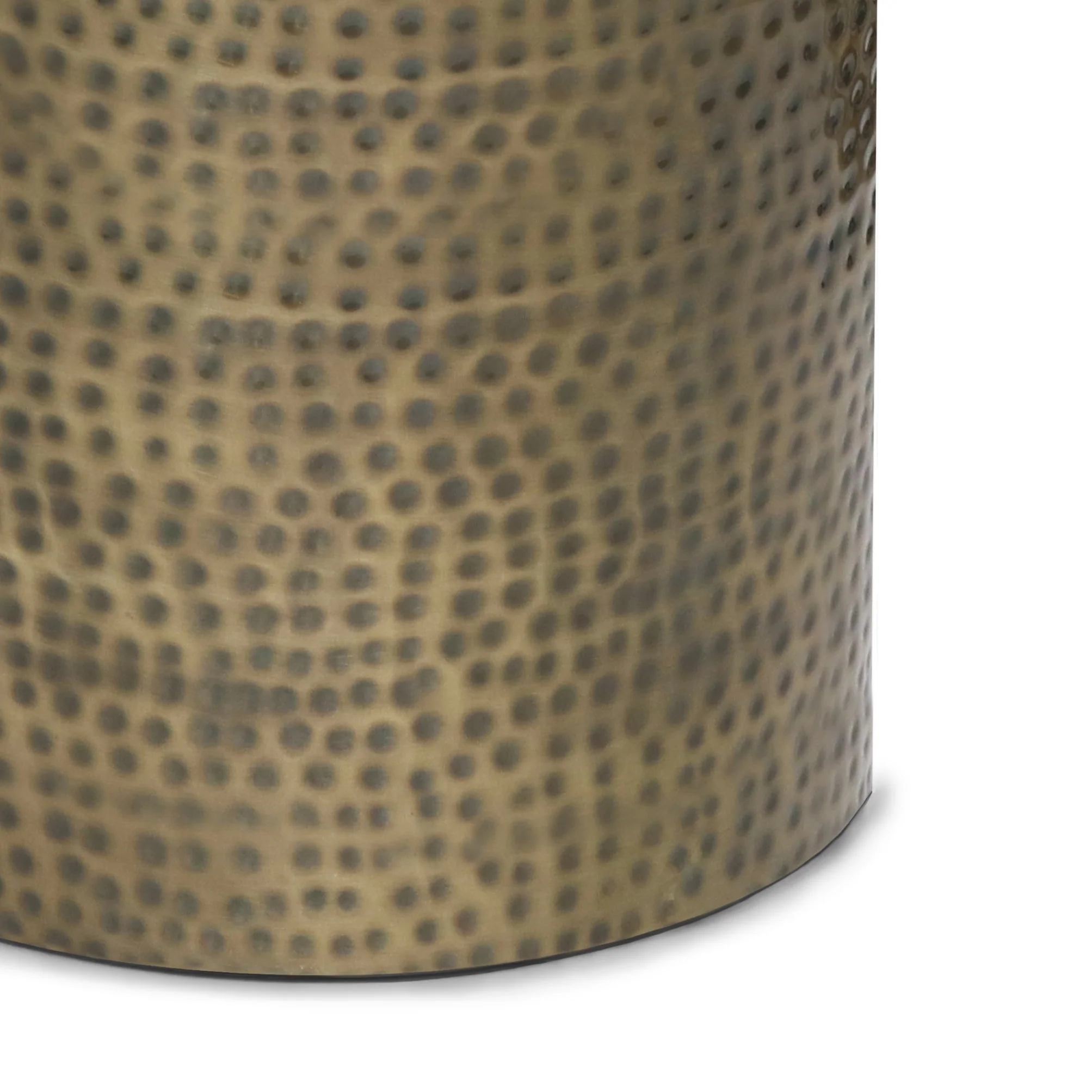 Hyperion Side Table with Round Cylinder Shape