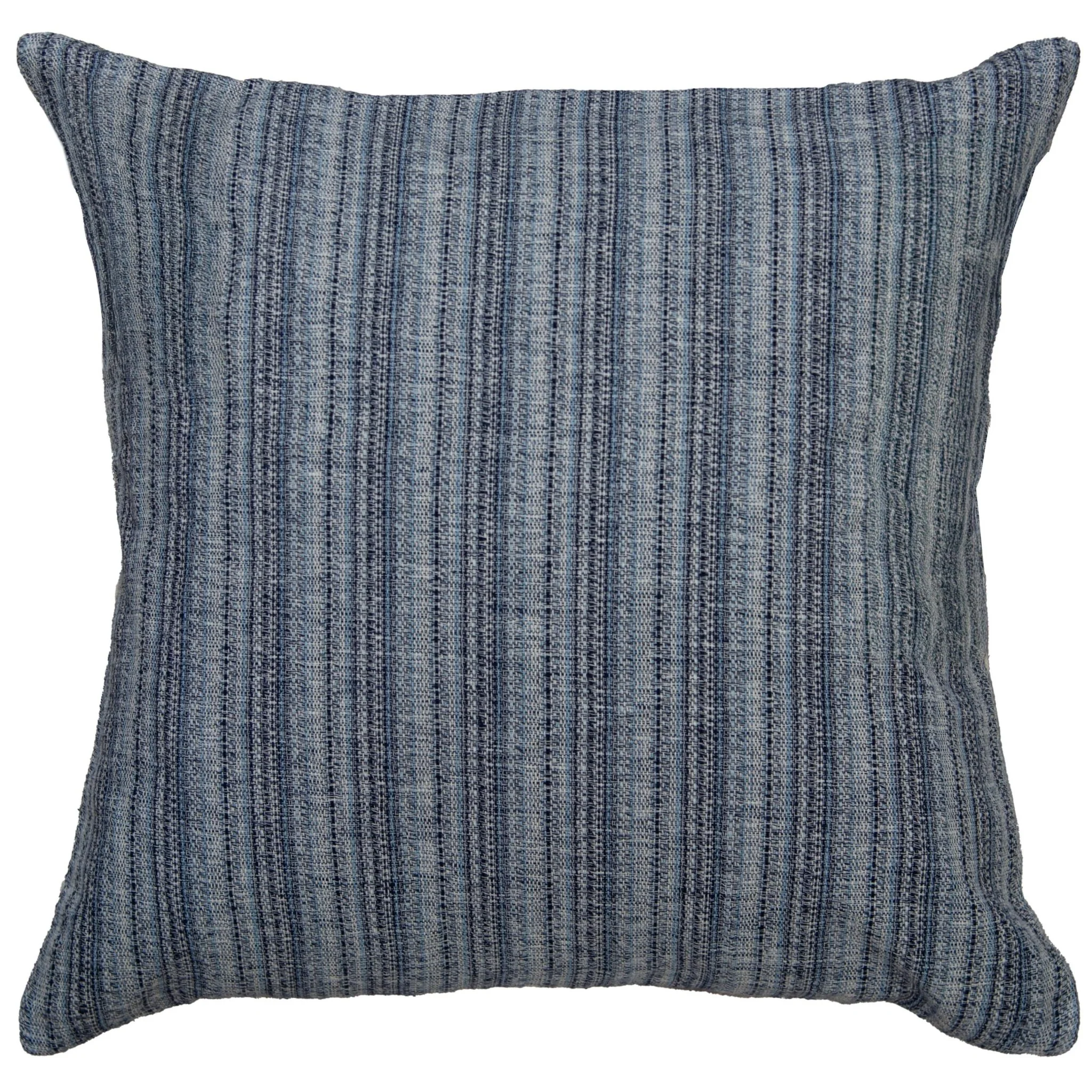 Woven 100% Cotton Stripe Decorative Throw Pillow