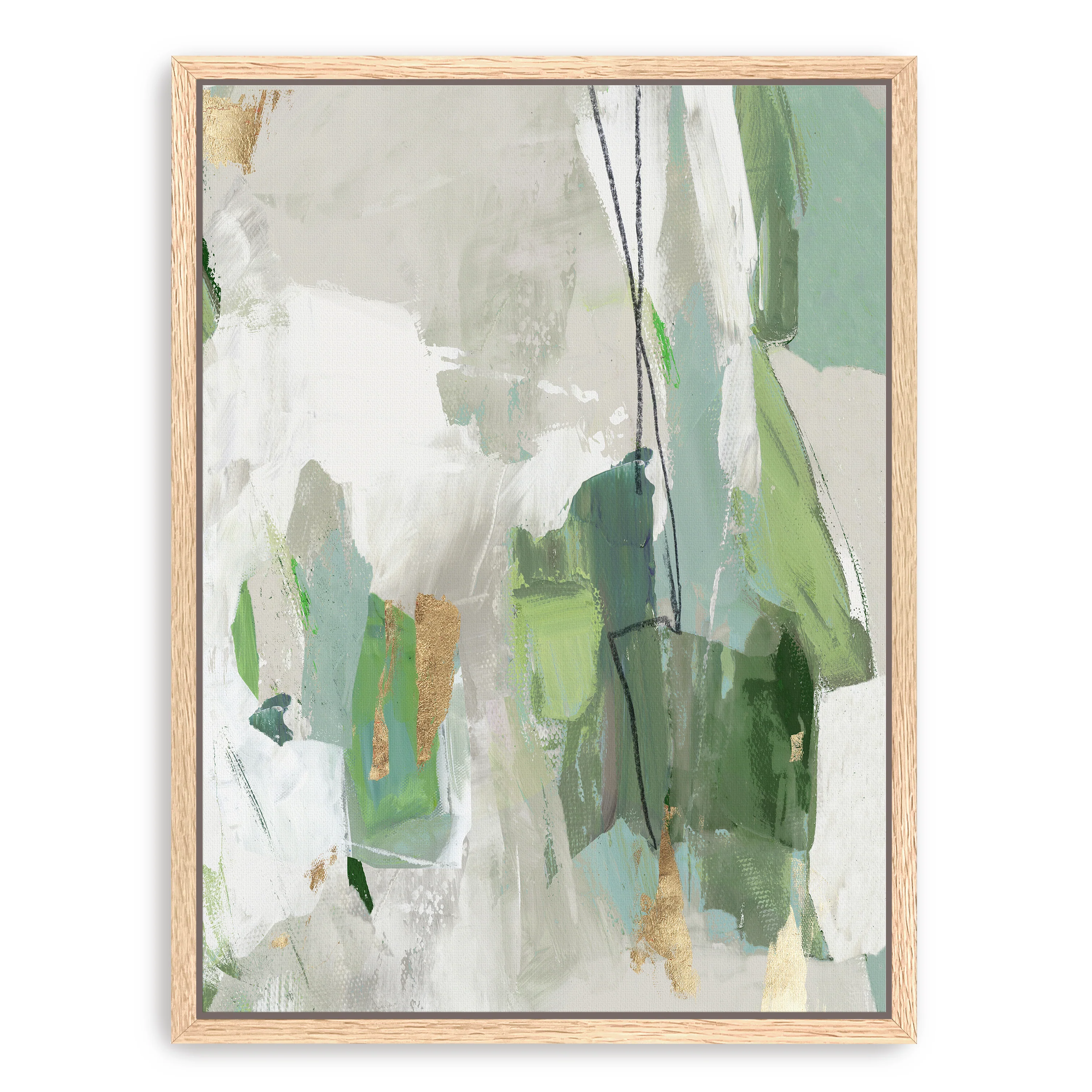 Enchanted Emerald II Canvas Giclee