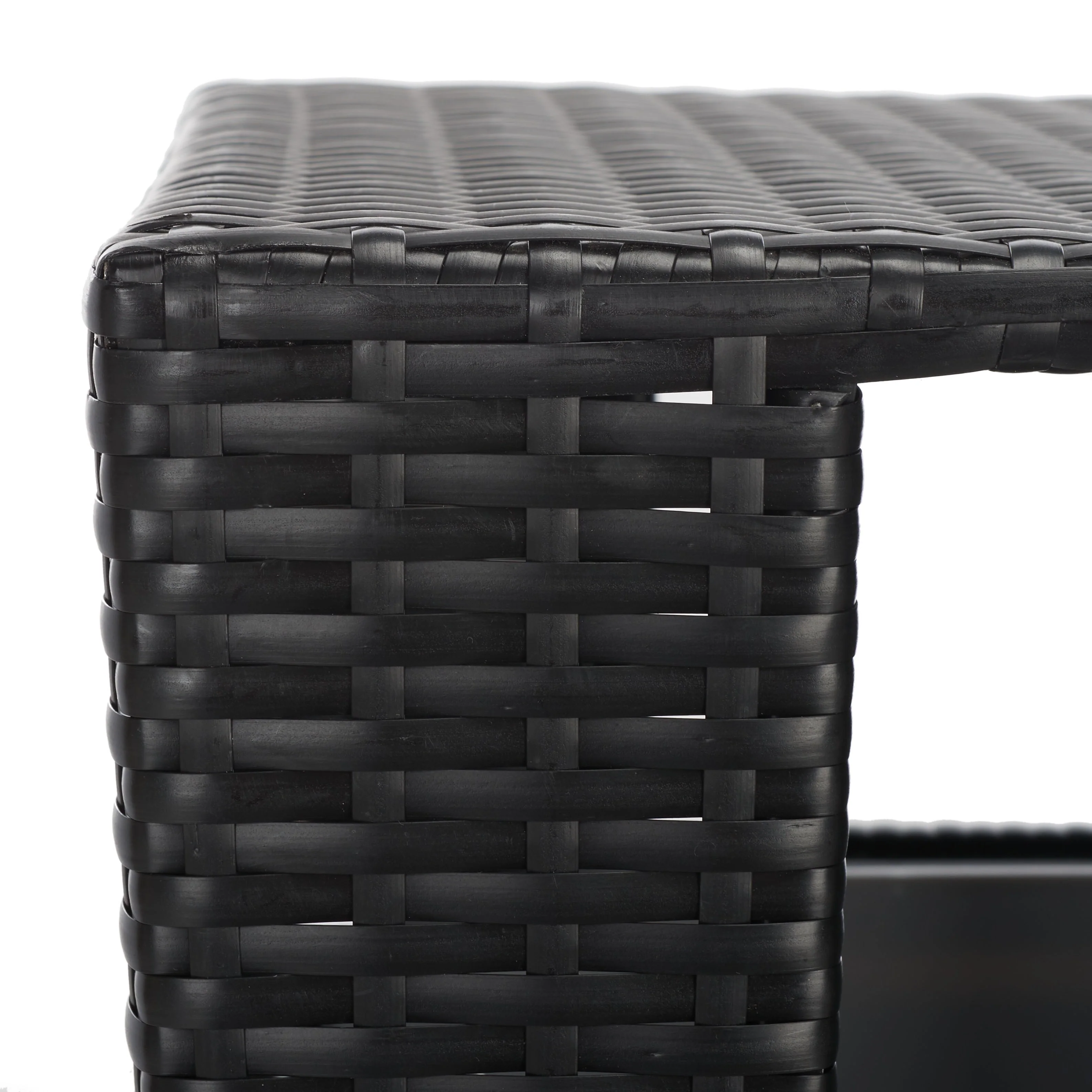 SAFAVIEH Outdoor Jennie Trash Bin (Fully Assembled)