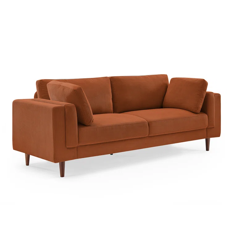 Kraz MINIMORE Modern Style 85'' Square Arm Sofa